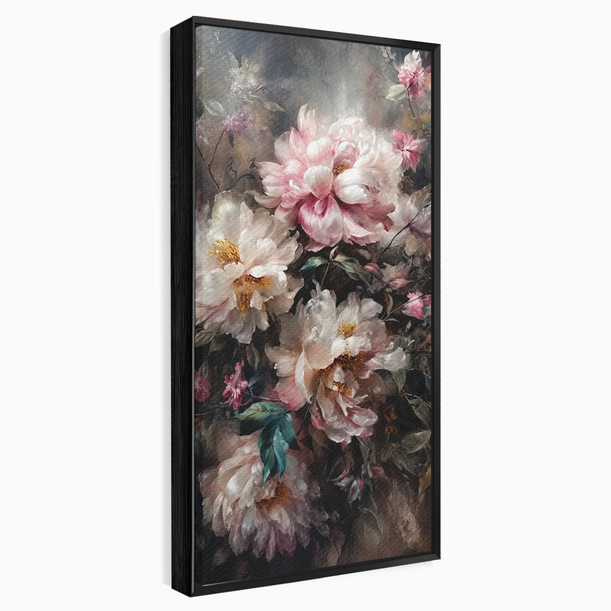 Tablou Canvas Premium LuxCanva® A1870, Poezia Florilor, Flori, Arta, Natura, Eleganta, Dormitor, Living, Culori Vibrante