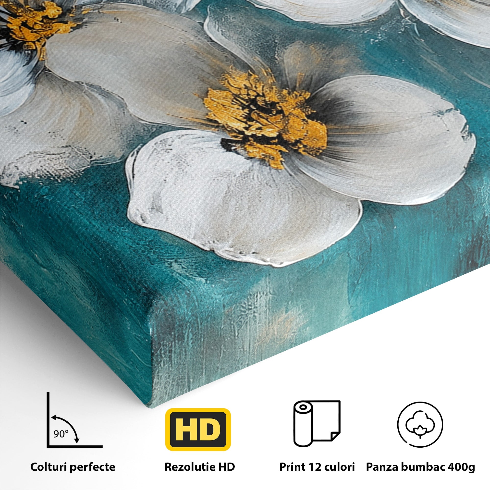Tablou Canvas Premium LuxCanva® A1881, Floare De Magnolie, Floare, Magnolie, Natura, Living, Dormitor, Culori Vibrante