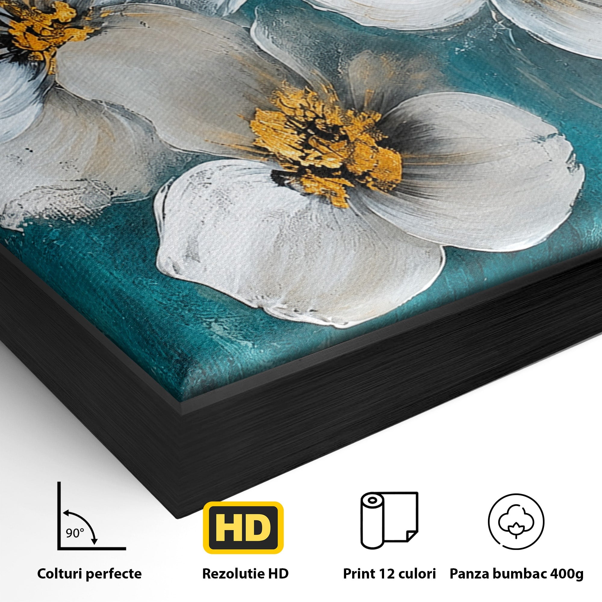 Tablou Canvas Premium LuxCanva® A1881, Floare De Magnolie, Floare, Magnolie, Natura, Living, Dormitor, Culori Vibrante