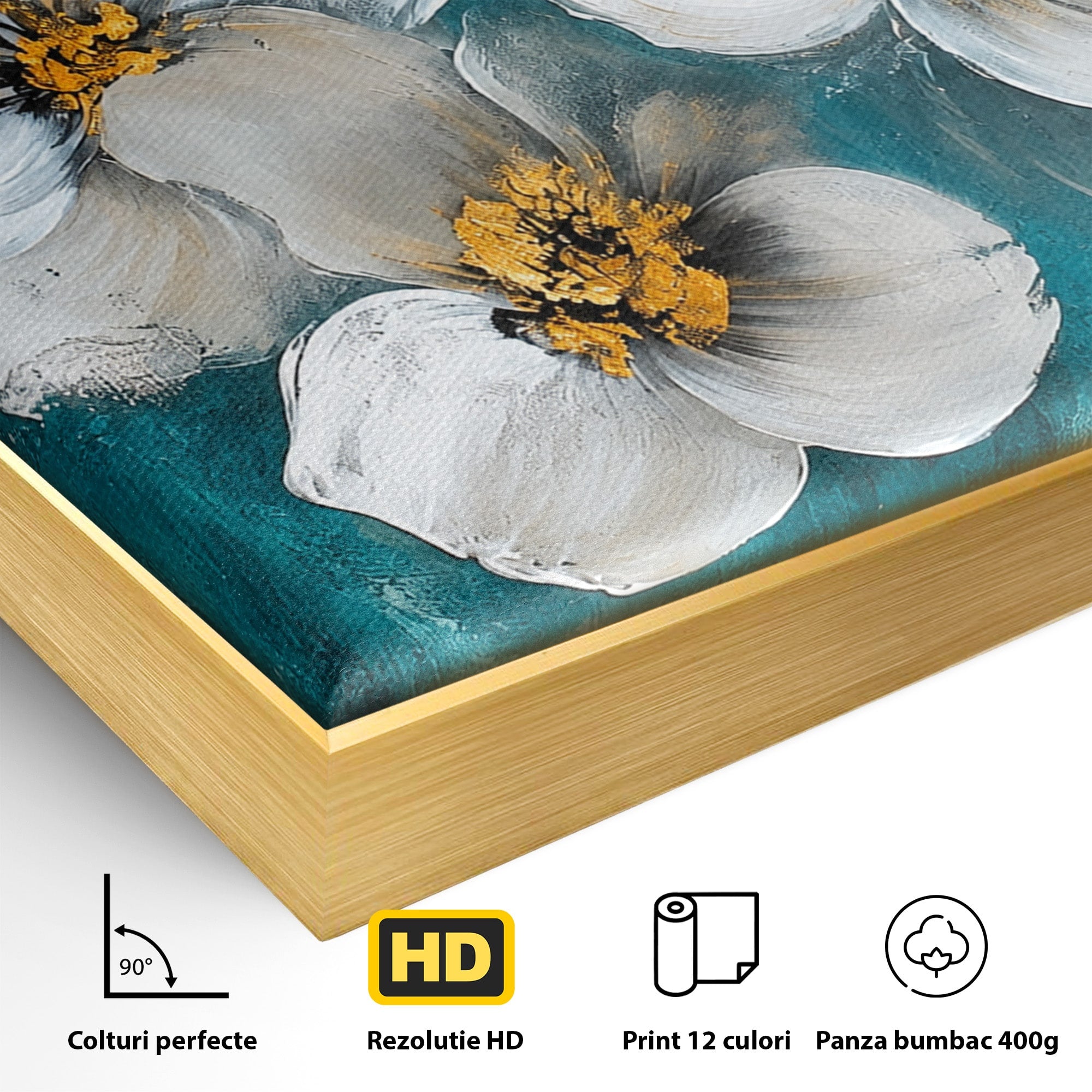 Tablou Canvas Premium LuxCanva® A1881, Floare De Magnolie, Floare, Magnolie, Natura, Living, Dormitor, Culori Vibrante