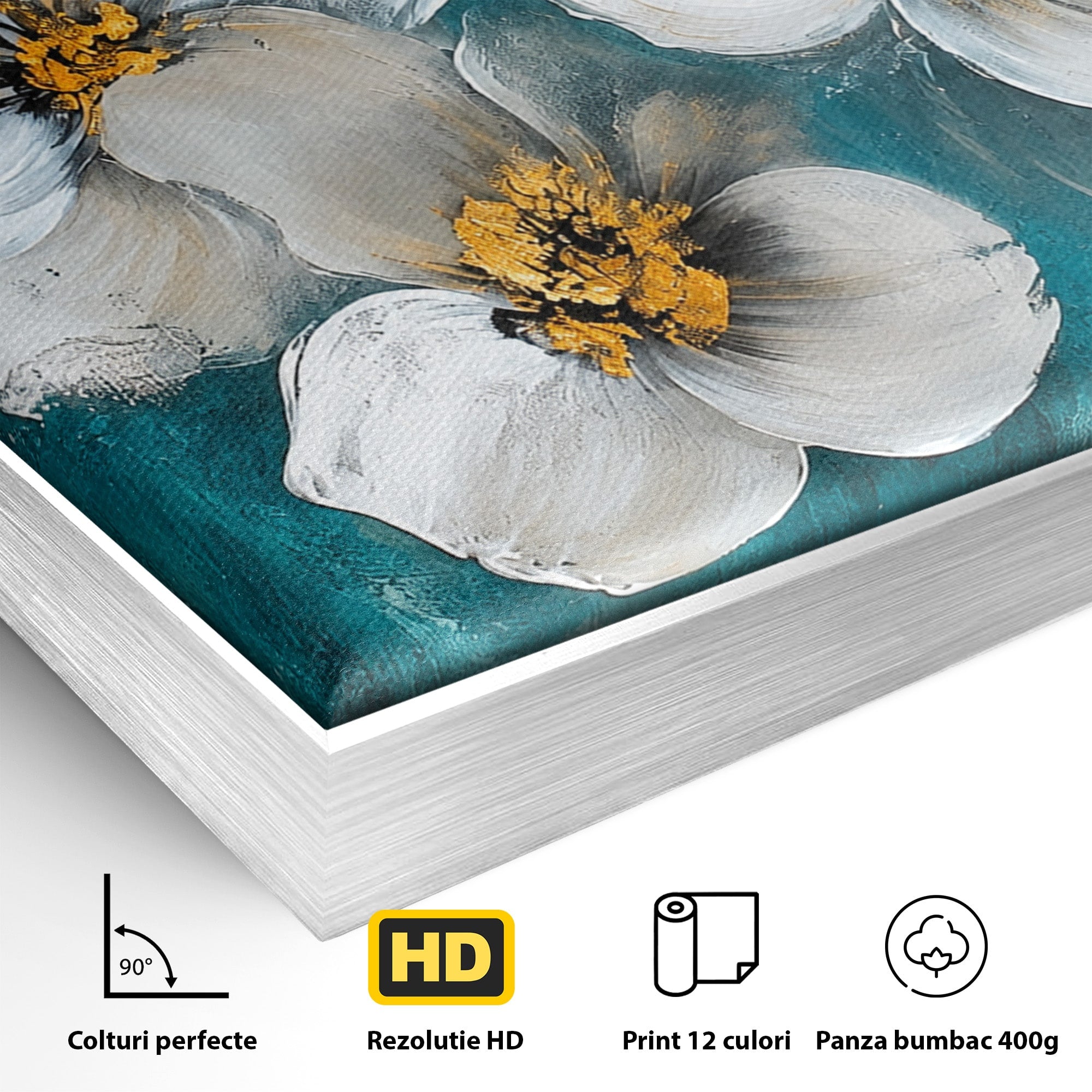 Tablou Canvas Premium LuxCanva® A1881, Floare De Magnolie, Floare, Magnolie, Natura, Living, Dormitor, Culori Vibrante