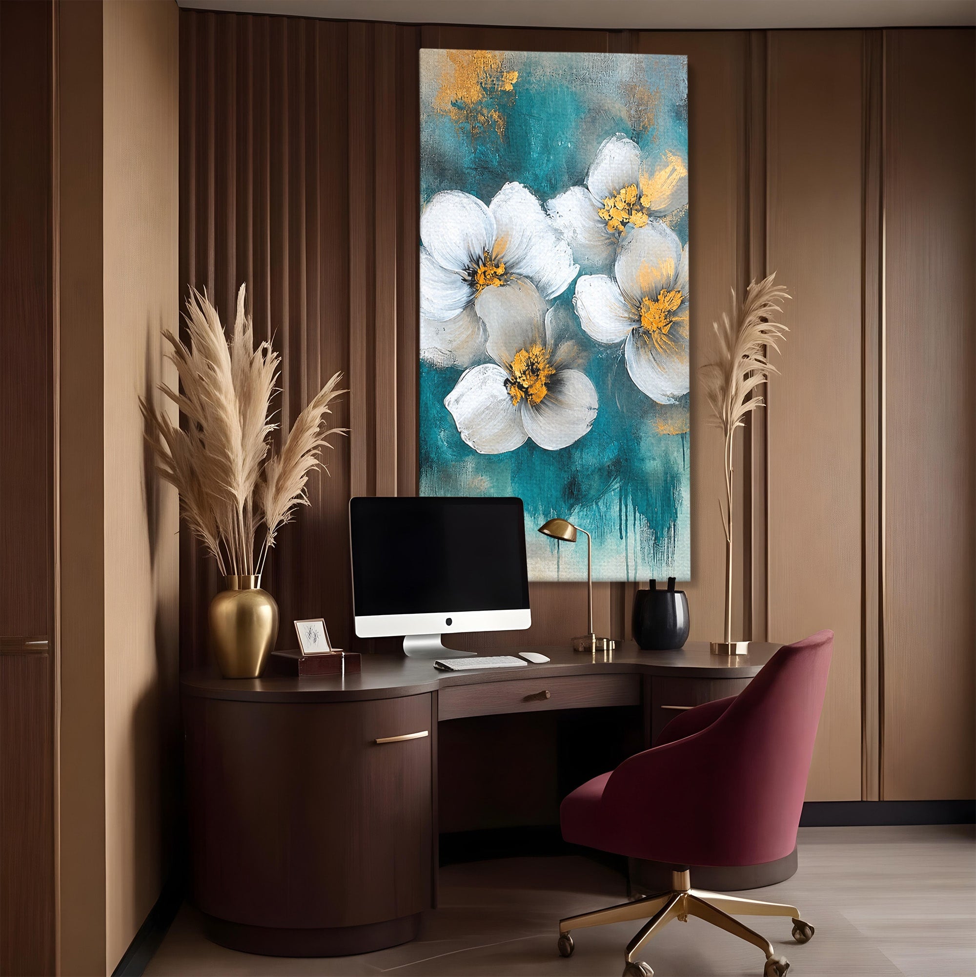 Tablou Canvas Premium LuxCanva® A1881, Floare De Magnolie, Floare, Magnolie, Natura, Living, Dormitor, Culori Vibrante