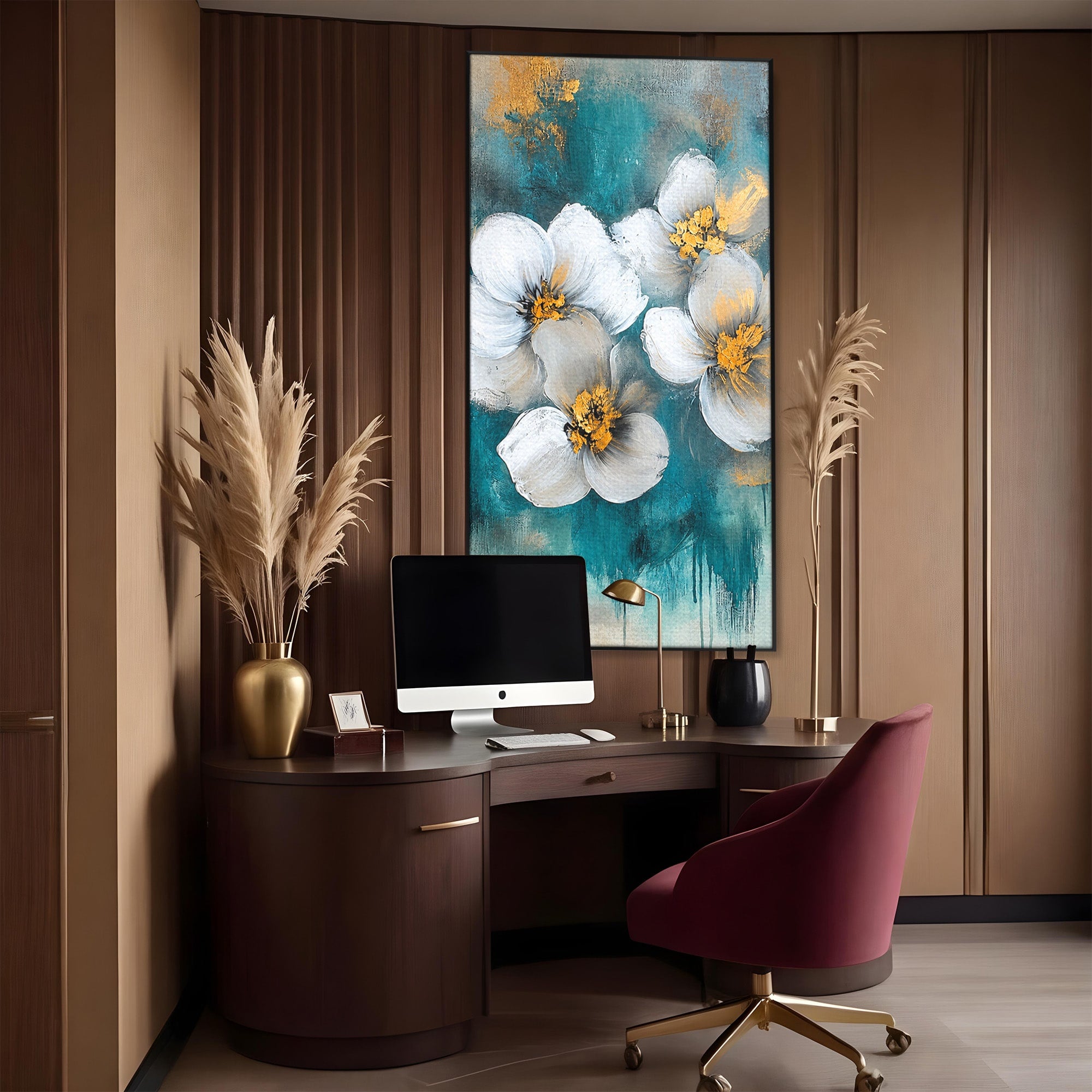 Tablou Canvas Premium LuxCanva® A1881, Floare De Magnolie, Floare, Magnolie, Natura, Living, Dormitor, Culori Vibrante
