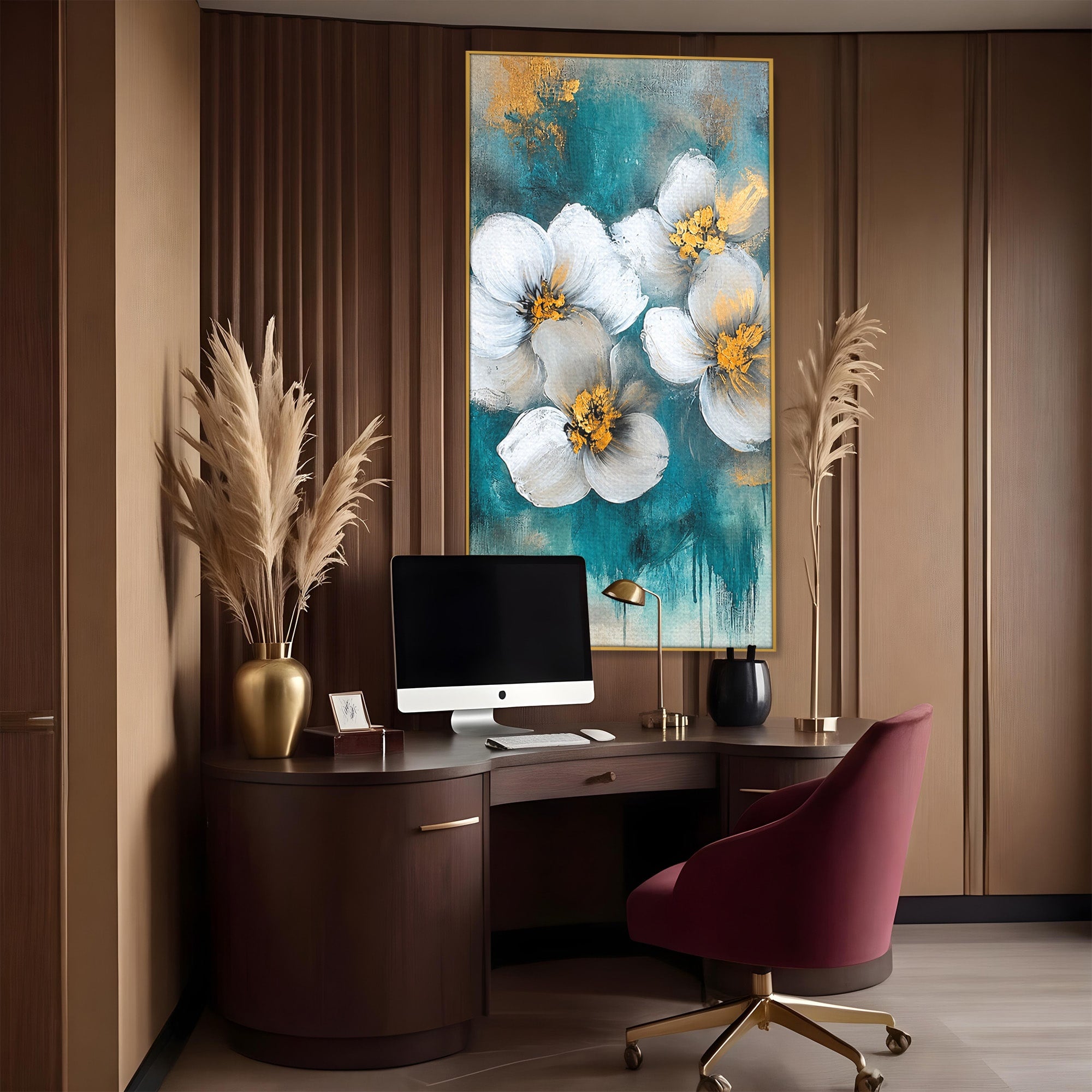 Tablou Canvas Premium LuxCanva® A1881, Floare De Magnolie, Floare, Magnolie, Natura, Living, Dormitor, Culori Vibrante