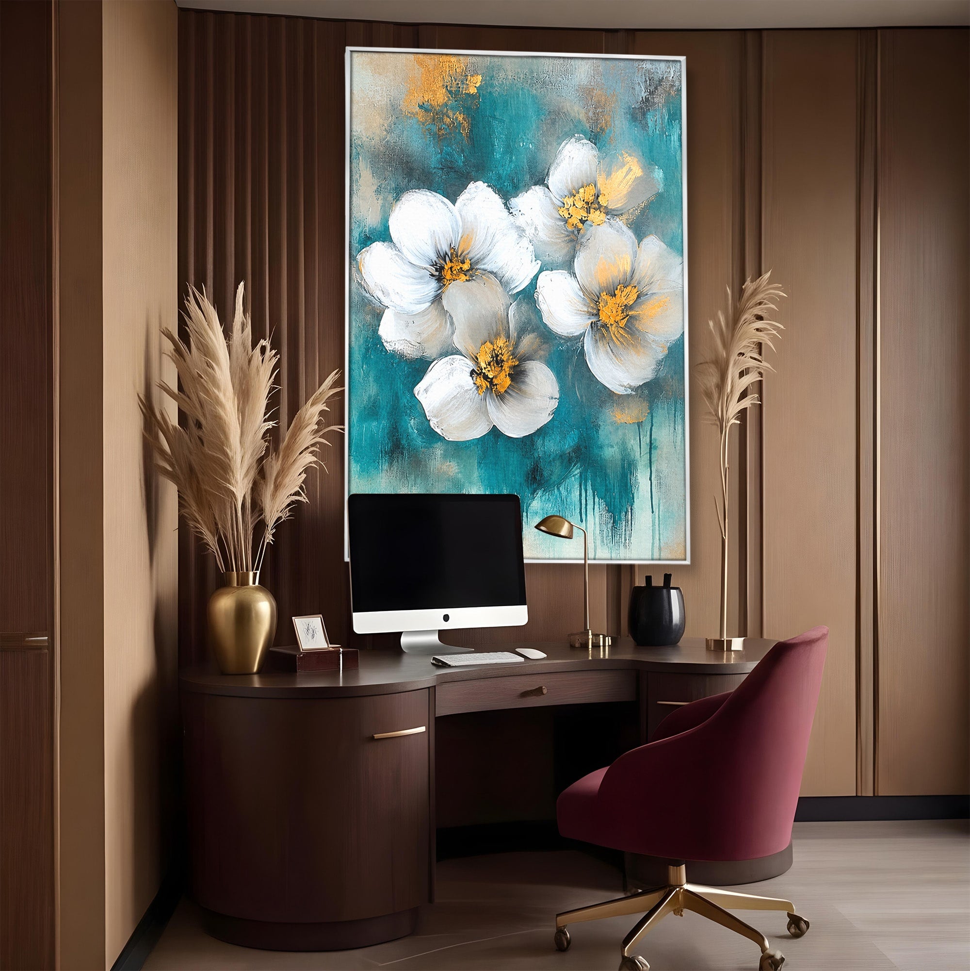 Tablou Canvas Premium LuxCanva® A1881, Floare De Magnolie, Floare, Magnolie, Natura, Living, Dormitor, Culori Vibrante
