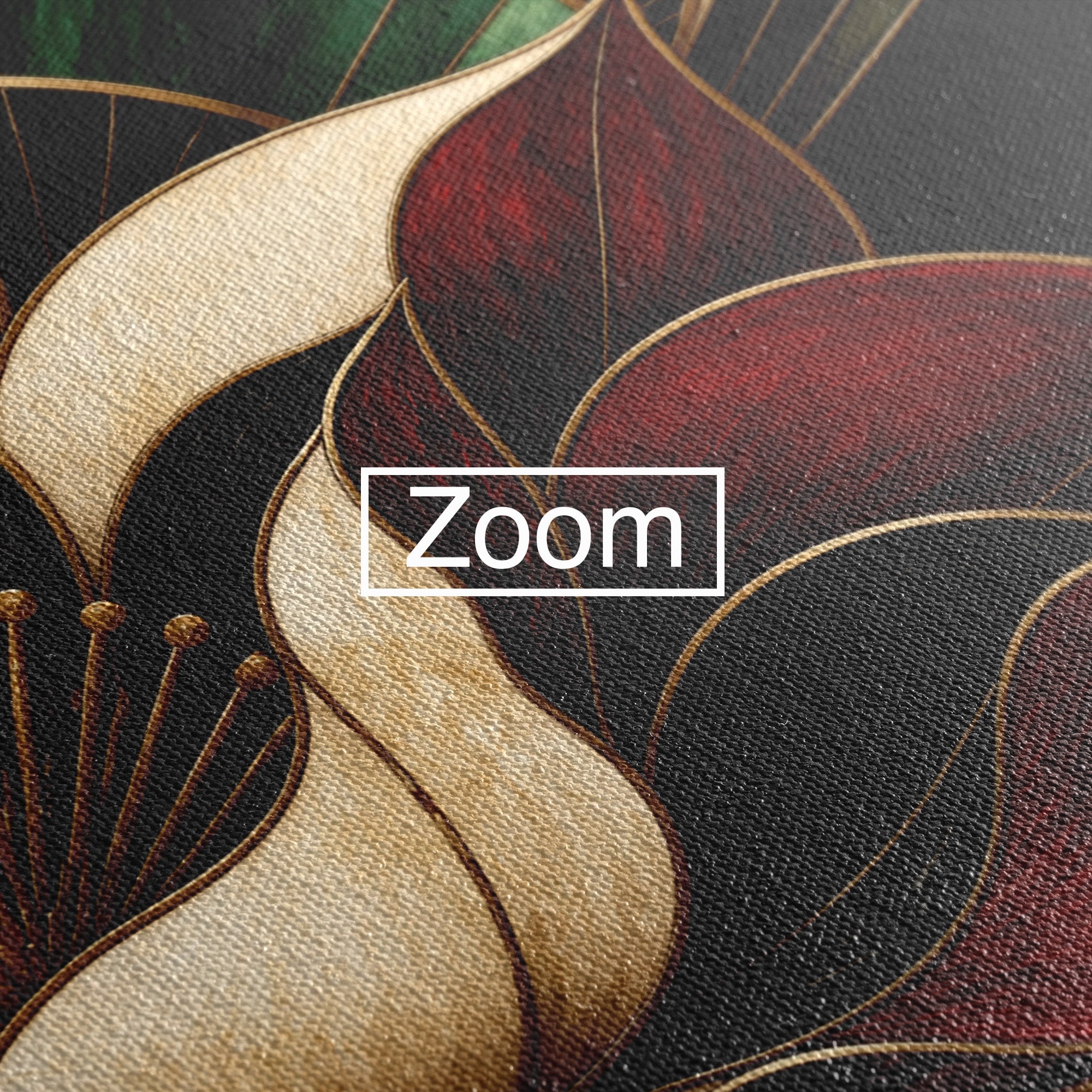 Tablou Canvas Premium LuxCanva® A1887, Floare Abstracta Lux, Floare, Abstract, Modern, Arta, Living, Culori Vibrante