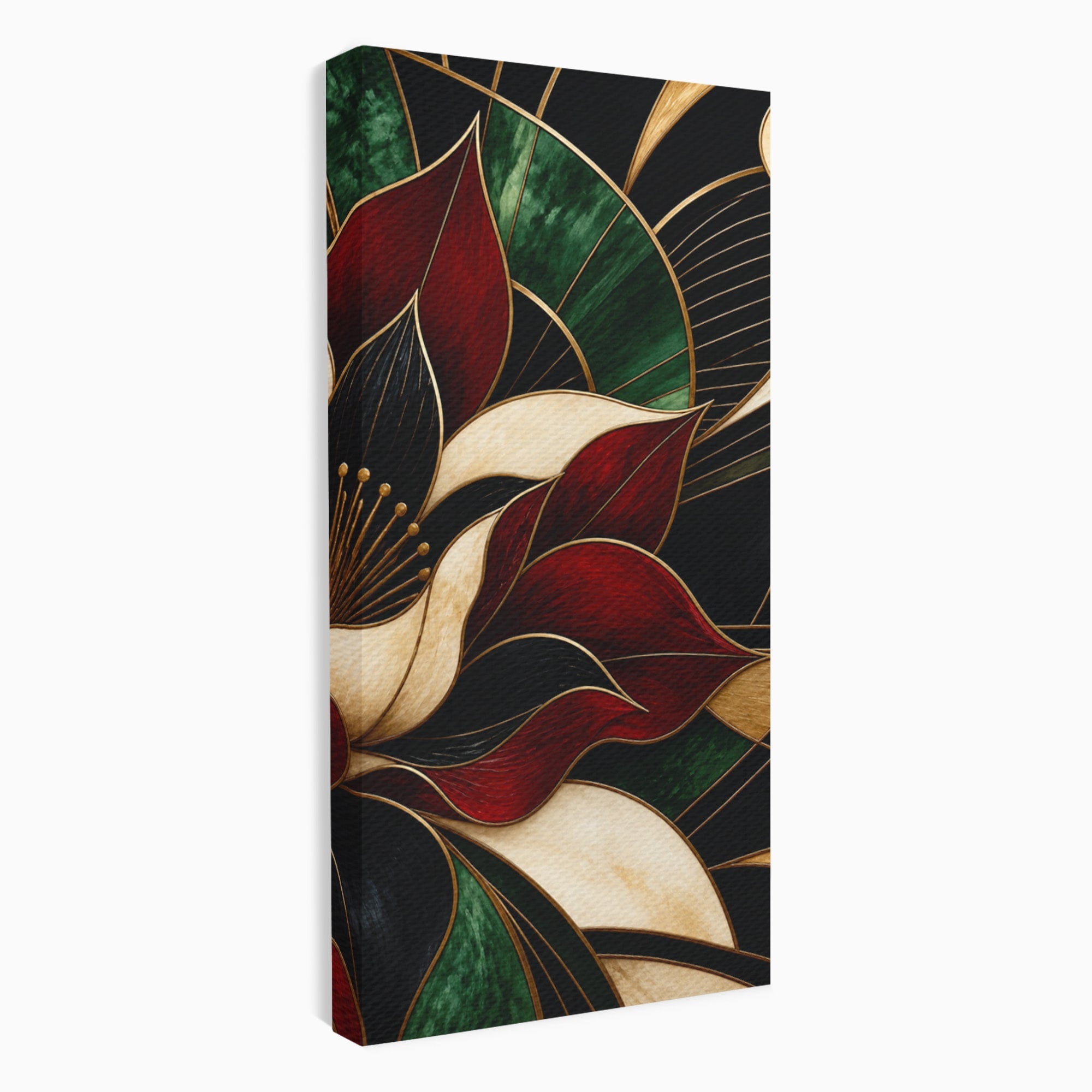 Tablou Canvas Premium LuxCanva® A1887, Floare Abstracta Lux, Floare, Abstract, Modern, Arta, Living, Culori Vibrante