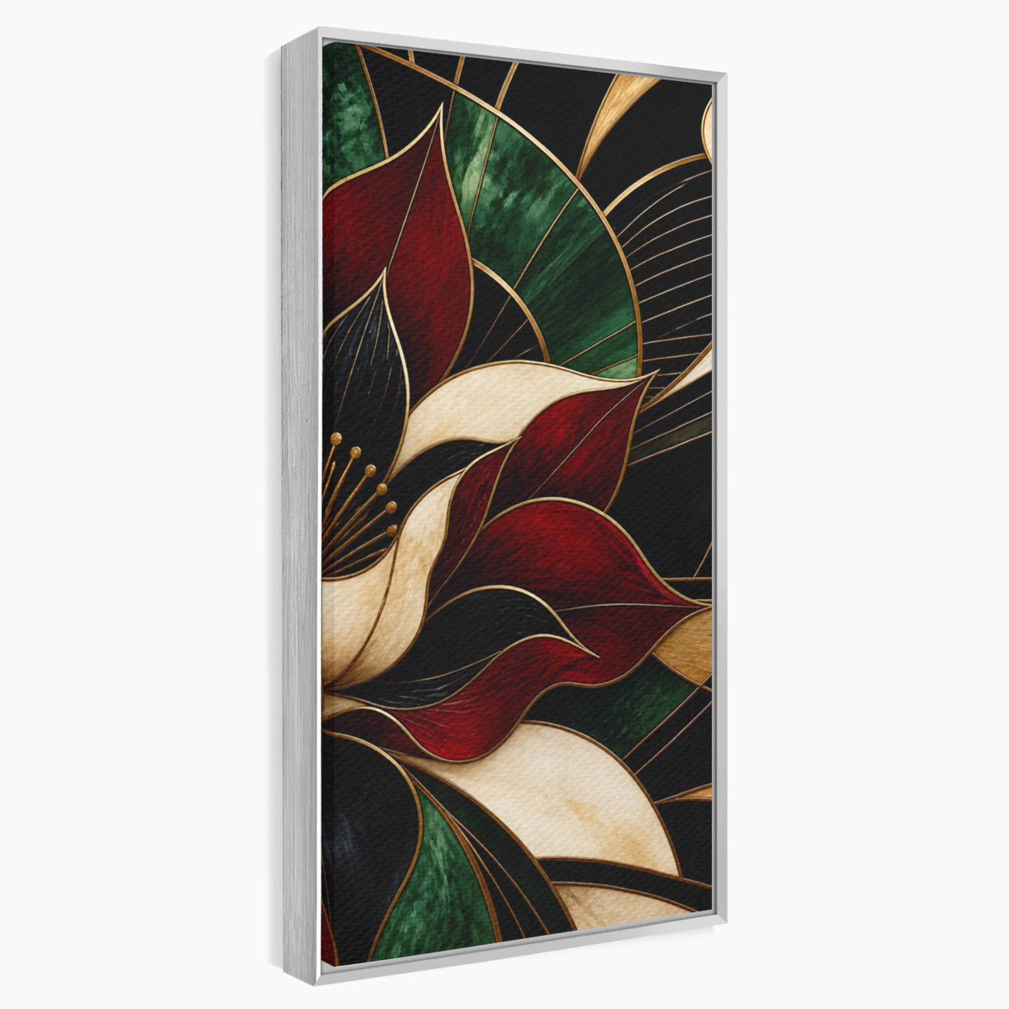 Tablou Canvas Premium LuxCanva® A1887, Floare Abstracta Lux, Floare, Abstract, Modern, Arta, Living, Culori Vibrante