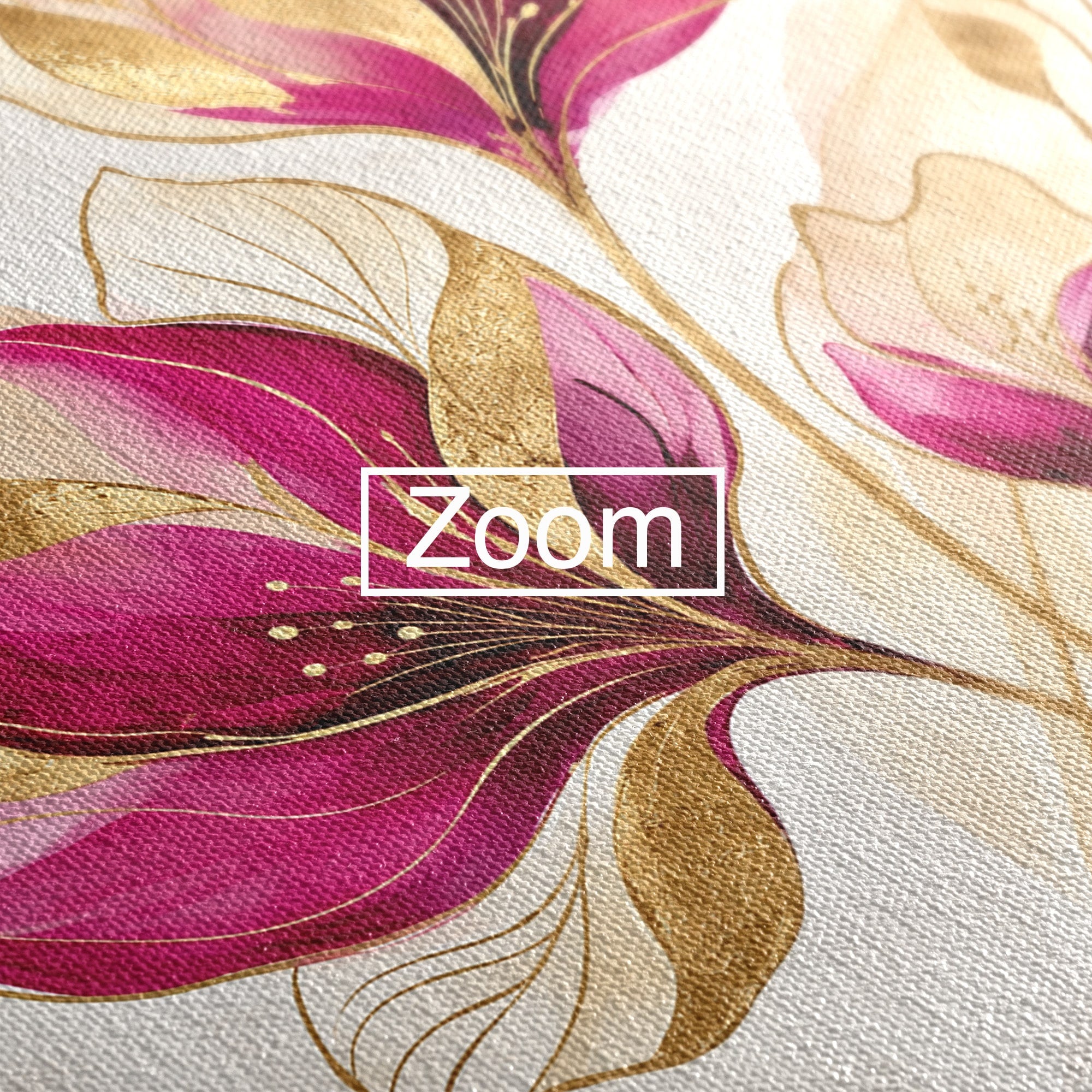 Tablou Canvas Premium LuxCanva® A1903, Flori De Lux, Flori, Abstract, Eleganta, Living, Dormitor, Culori Vibrante
