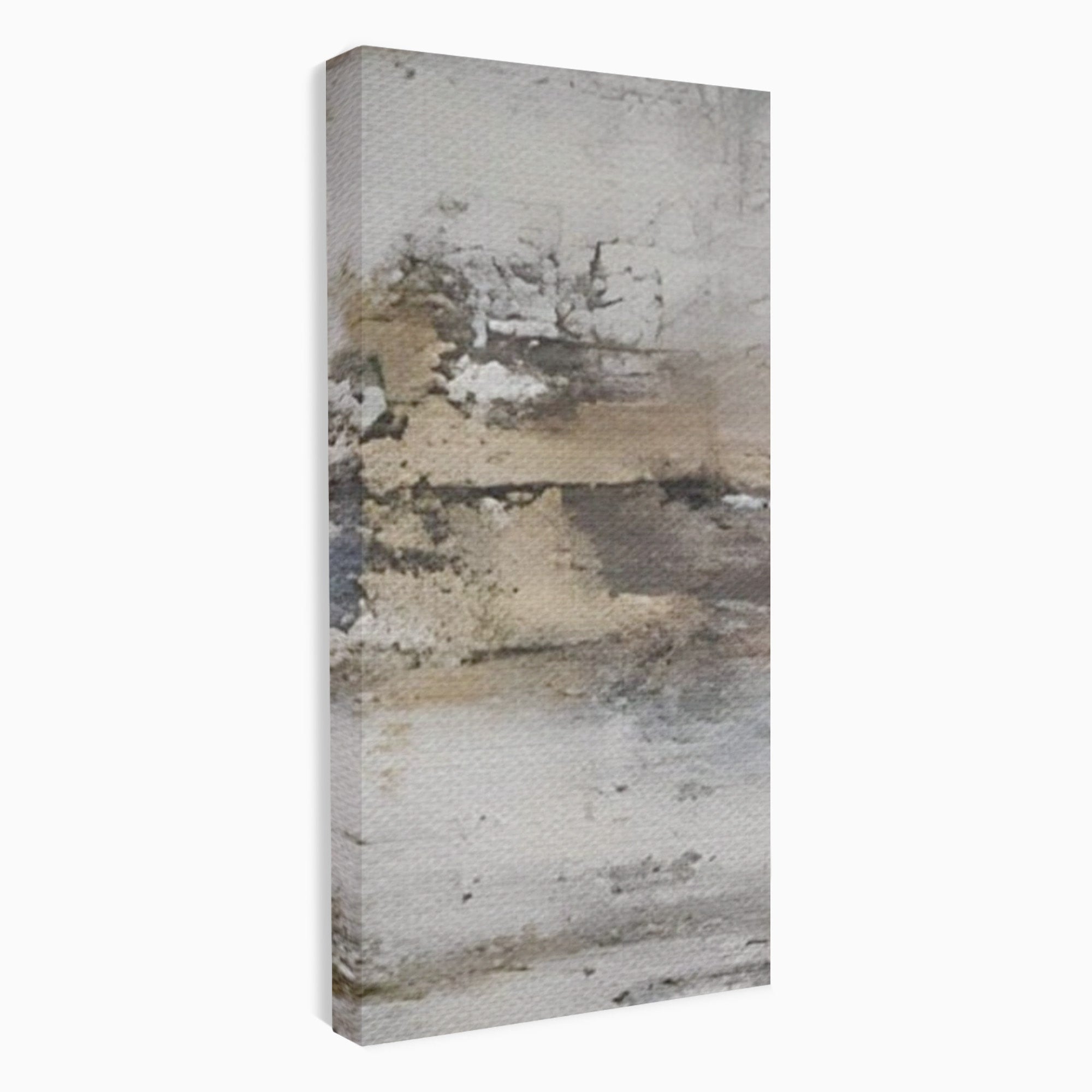 Set 2 Tablouri Canvas Premium LuxCanva® A2-1312, Abstract Gray, Living, Gri, Decorativ, Dormitor, Bronz, Culori Vibrante