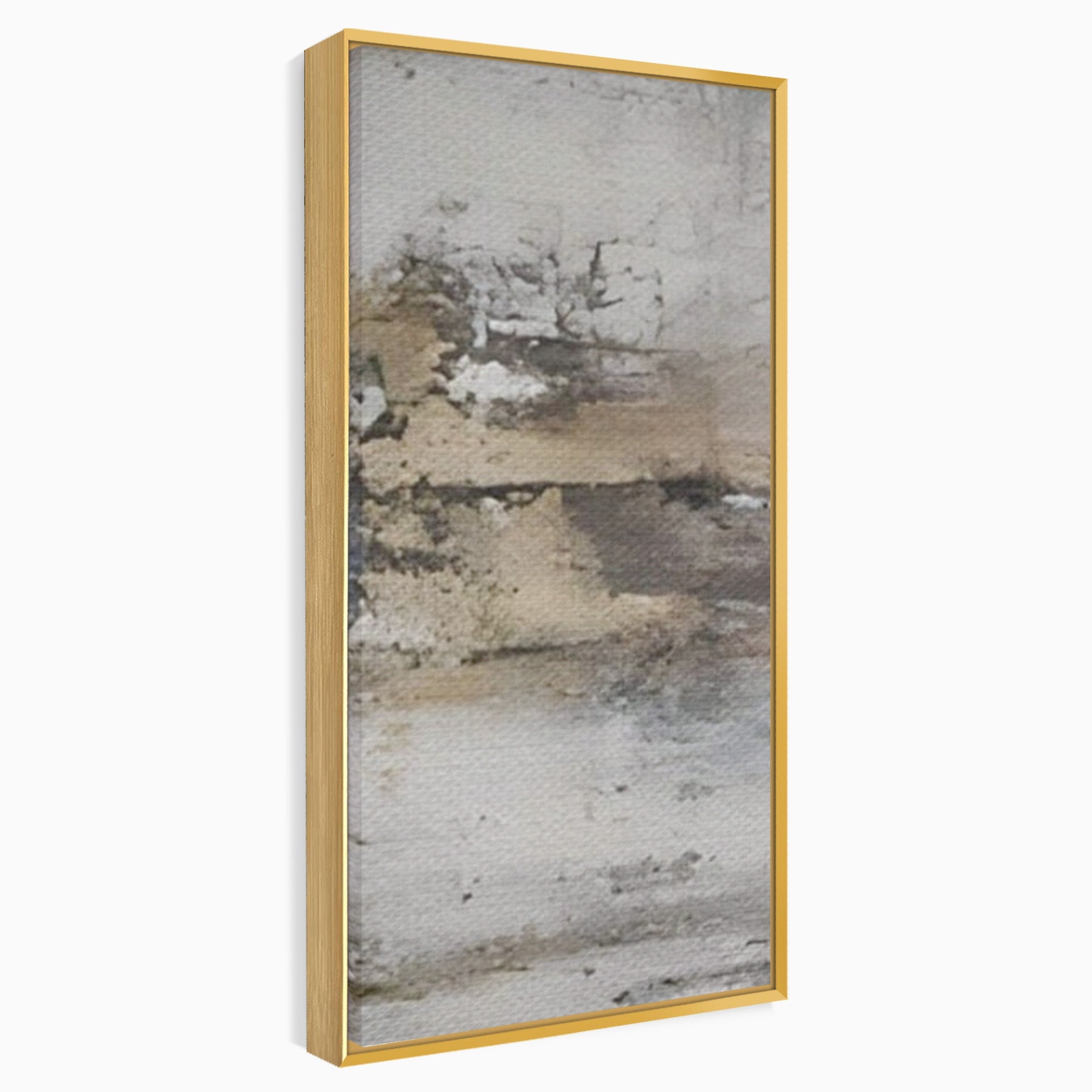 Set 2 Tablouri Canvas Premium LuxCanva® A2-1312, Abstract Gray, Living, Gri, Decorativ, Dormitor, Bronz, Culori Vibrante