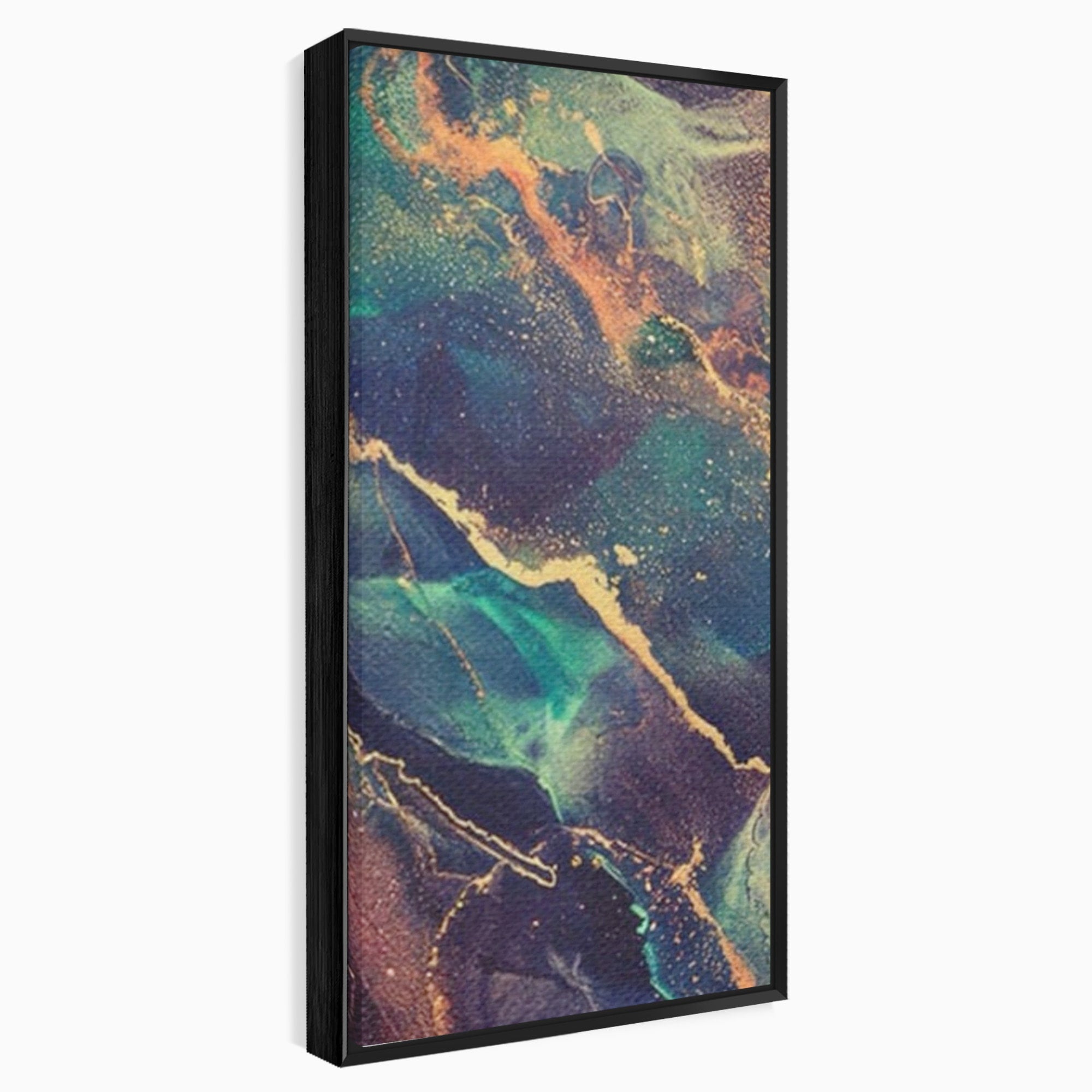 Set 2 Tablouri Canvas Premium LuxCanva® A2-1355, Abstract Dream, Dormitor, Natural Pigment, Luxury Art, Living, Culori Vibrante