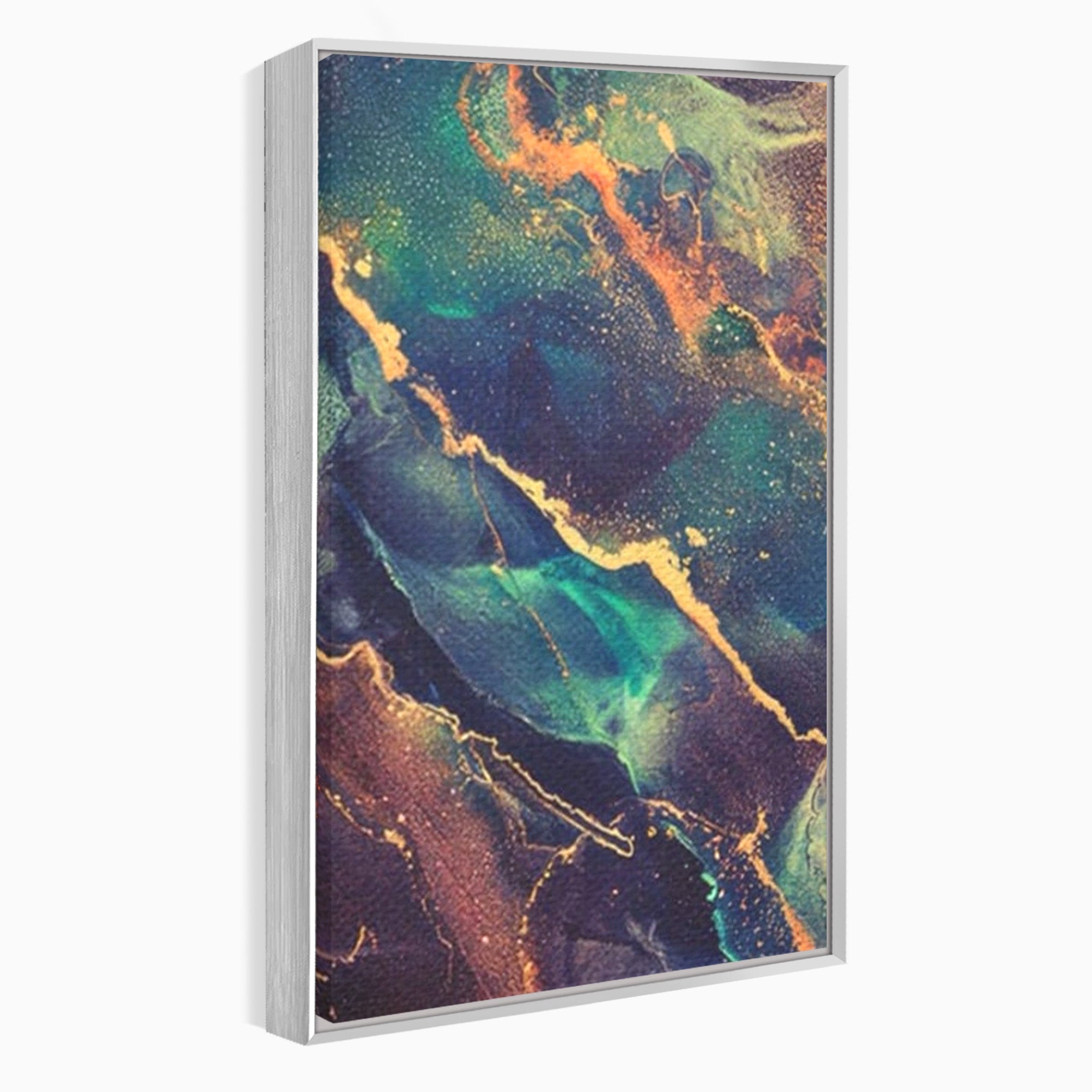 Set 2 Tablouri Canvas Premium LuxCanva® A2-1355, Abstract Dream, Dormitor, Natural Pigment, Luxury Art, Living, Culori Vibrante