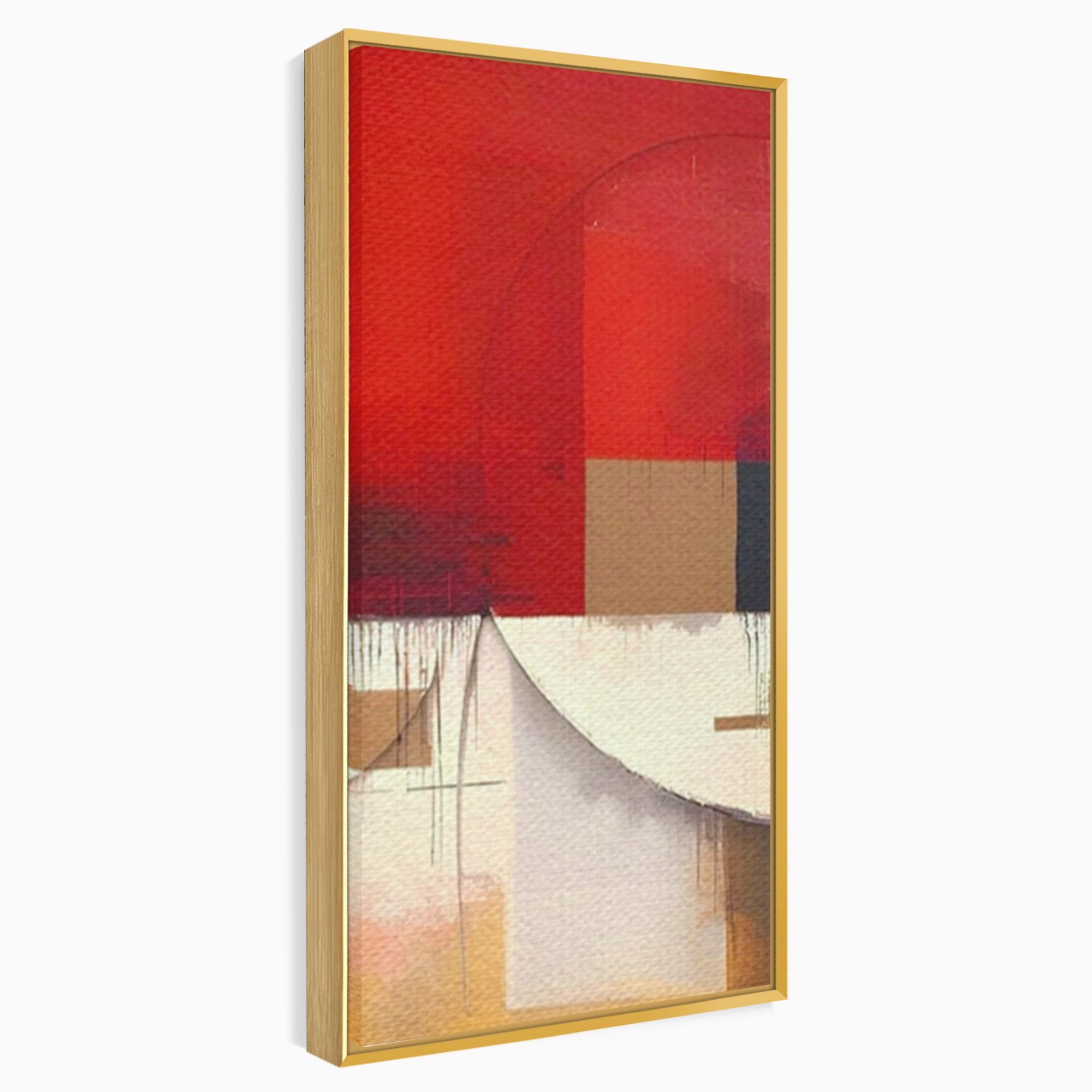 Set 2 Tablouri Canvas Premium LuxCanva® A2-1601, Stare Abstracta, Room, Decorativ, Sentimente, Interpretare, Contraste, Living, Culori Vibrante