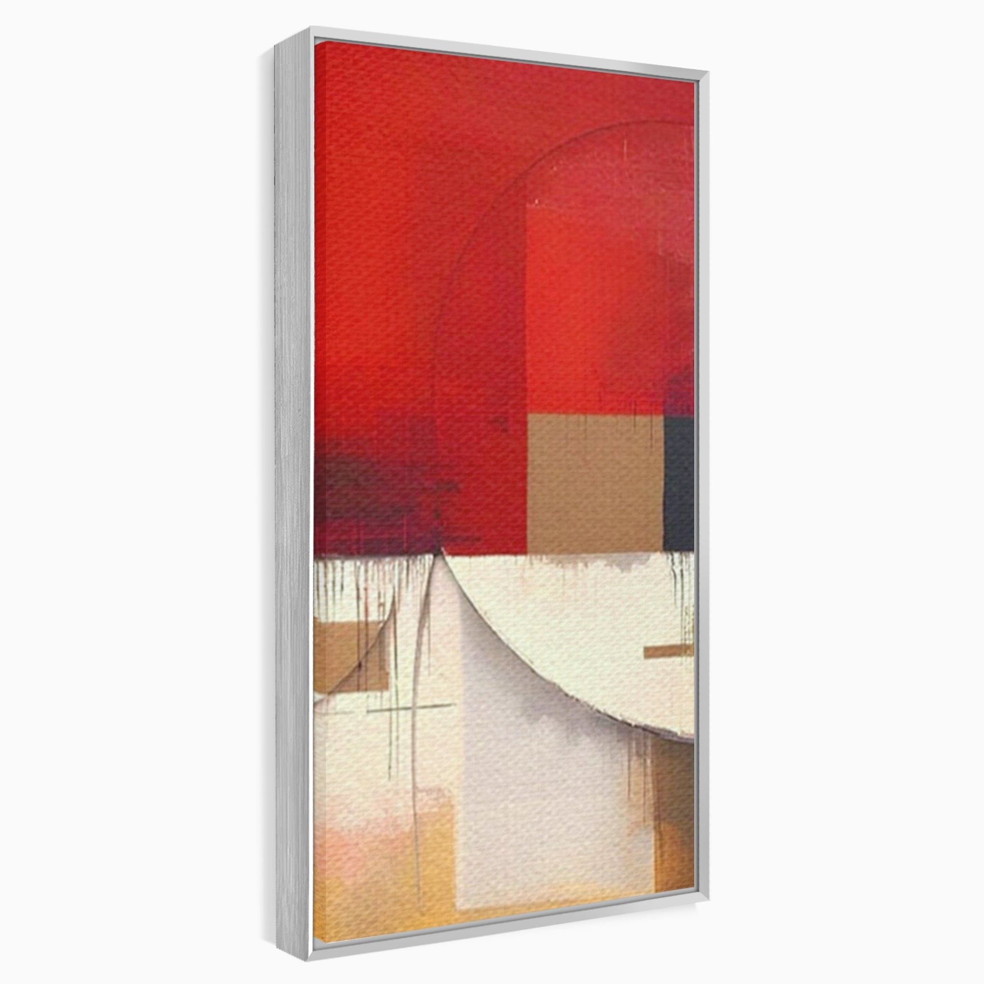Set 2 Tablouri Canvas Premium LuxCanva® A2-1601, Stare Abstracta, Room, Decorativ, Sentimente, Interpretare, Contraste, Living, Culori Vibrante