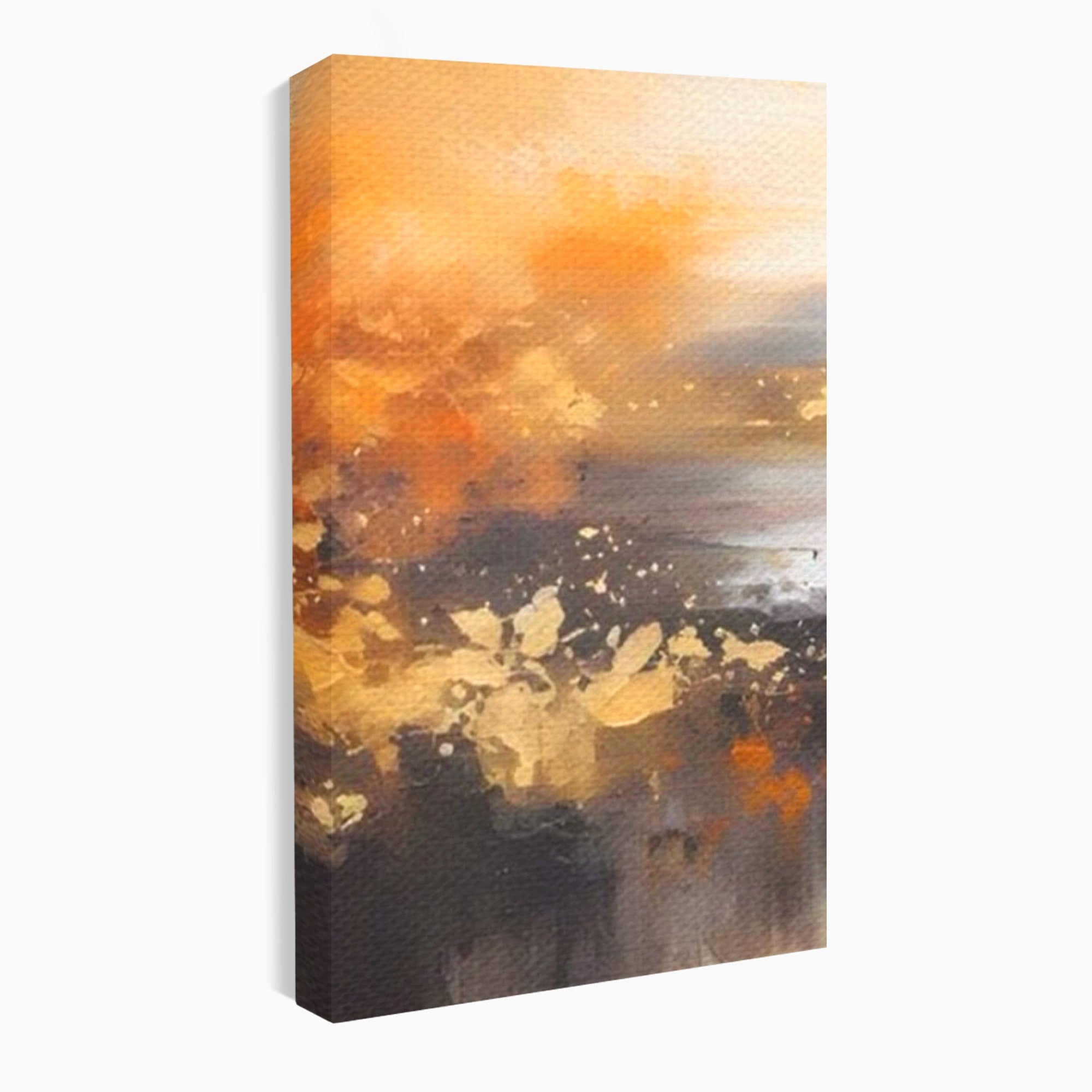 Set 2 Tablouri Canvas Premium LuxCanva® A2-1607, Infinit, Peisaj Abstract, Decorativ, Cosmos, Dormitor, Culori Vibrante