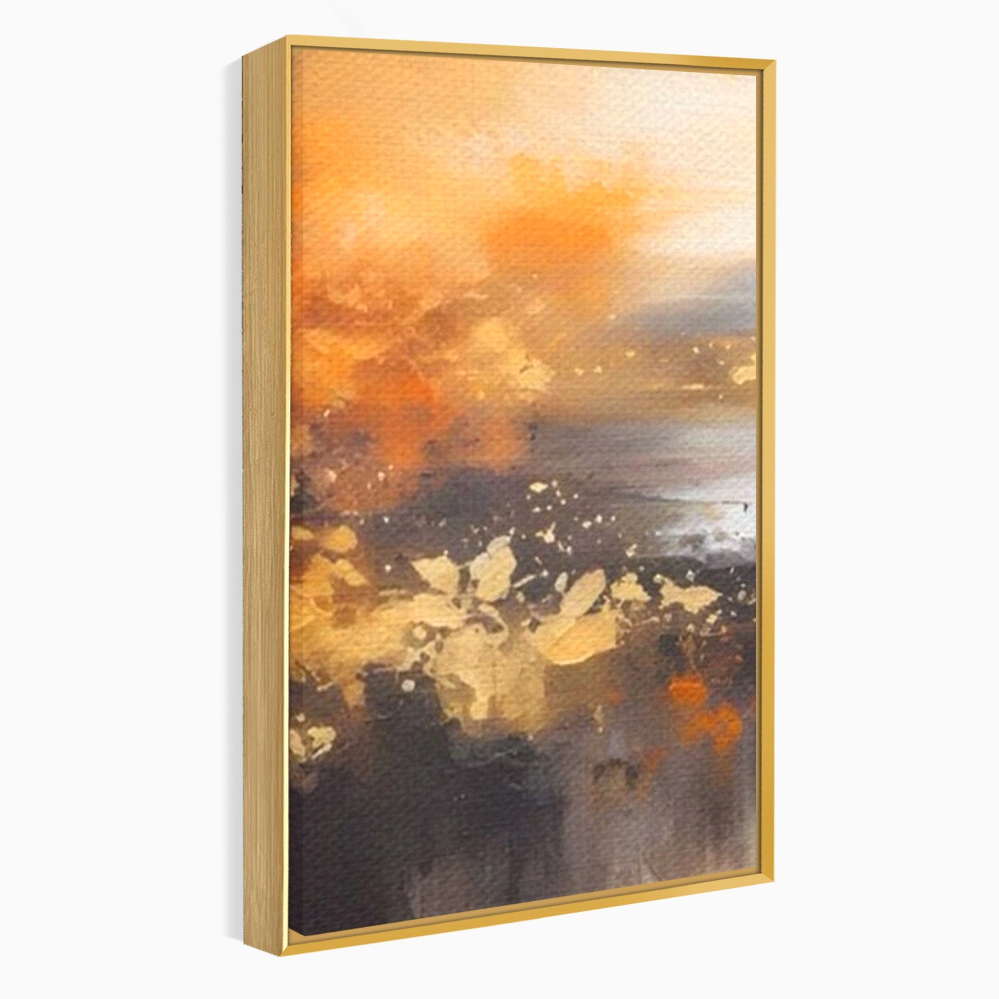 Set 2 Tablouri Canvas Premium LuxCanva® A2-1607, Infinit, Peisaj Abstract, Decorativ, Cosmos, Dormitor, Culori Vibrante