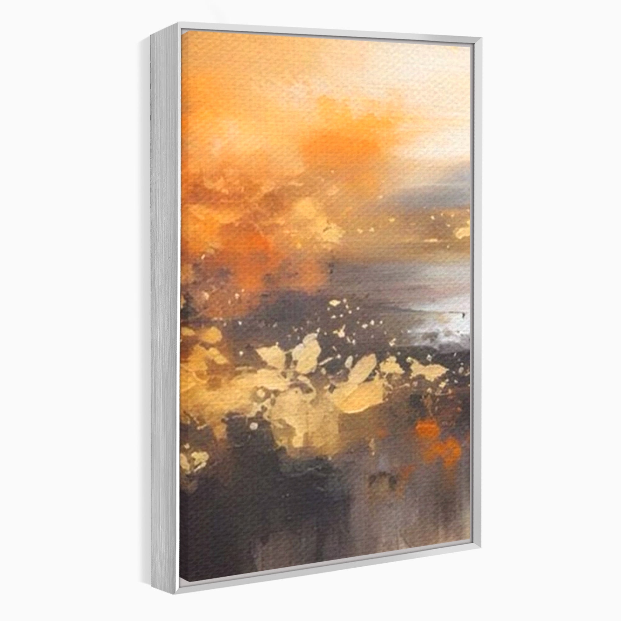 Set 2 Tablouri Canvas Premium LuxCanva® A2-1607, Infinit, Peisaj Abstract, Decorativ, Cosmos, Dormitor, Culori Vibrante