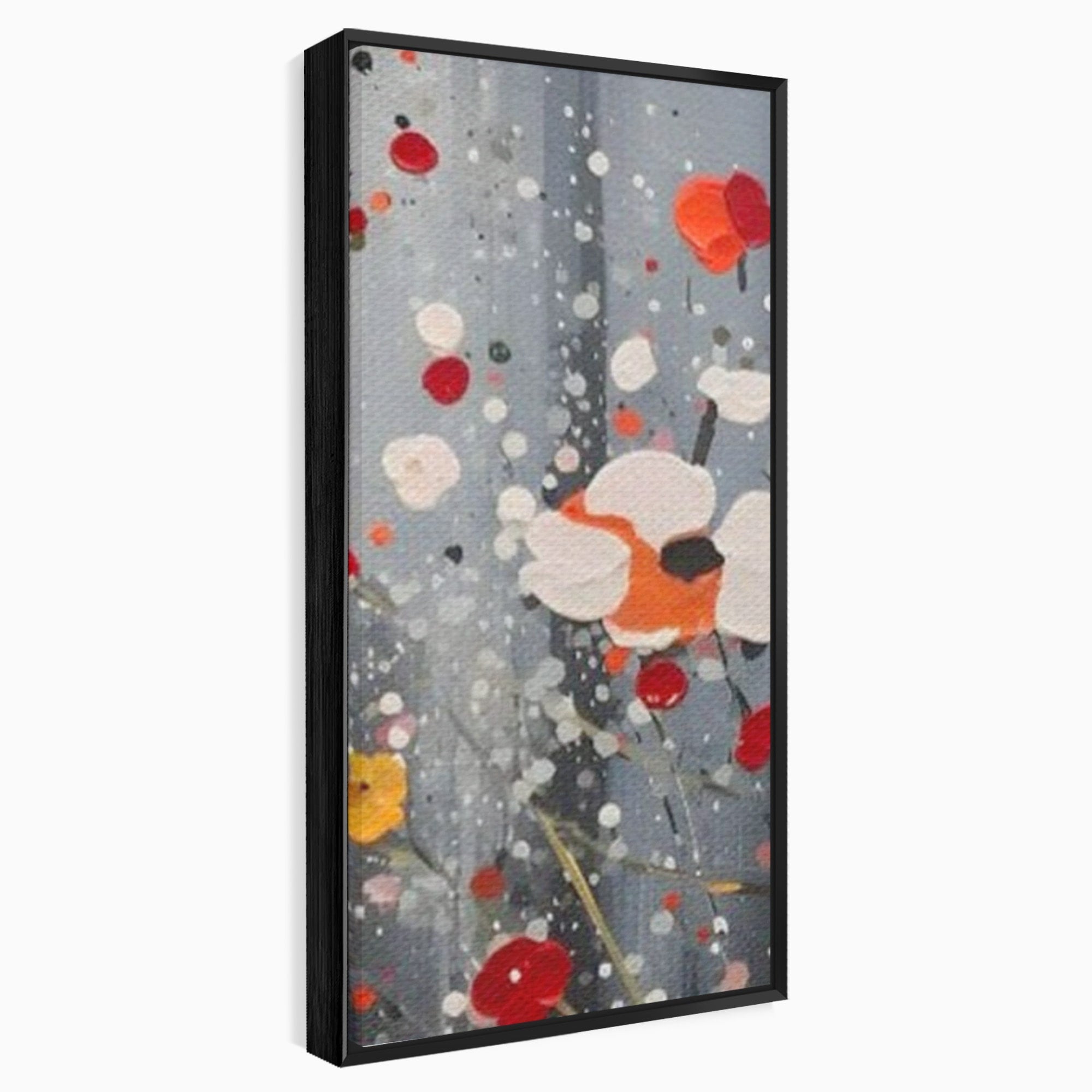 Set 2 Tablouri Canvas Premium LuxCanva® A2-1629, Minimal Flowers, Living, Flori, Natura, Decorativ, Dormitor, Culori Vibrante