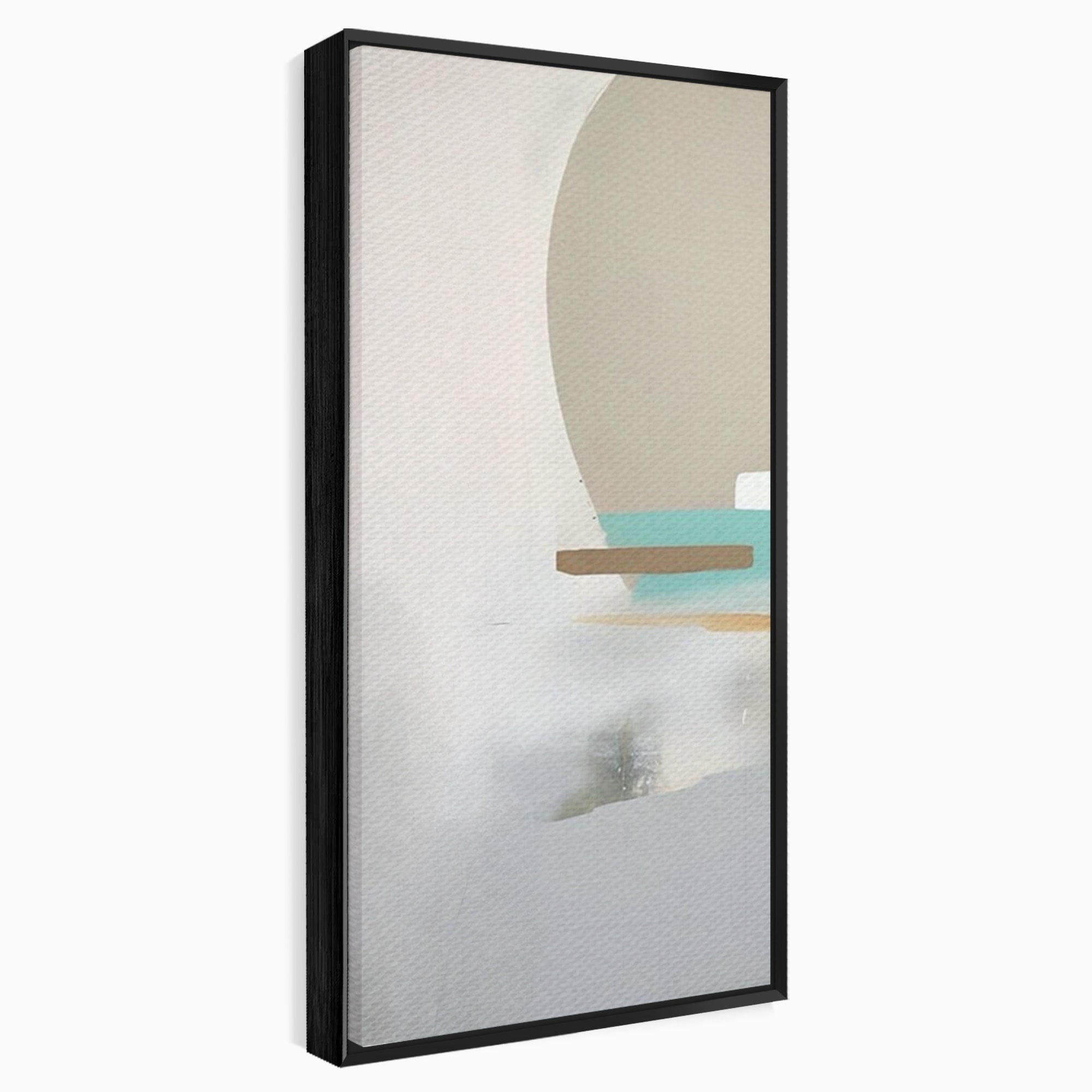 Set 2 Tablouri Canvas Premium LuxCanva® A2-1635, Abstract Circular, Room, Forme, Decorativ, Dormitor, Culori Vibrante