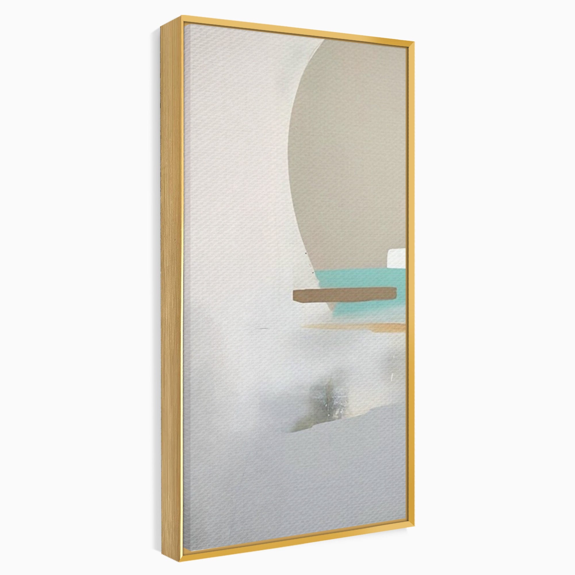 Set 2 Tablouri Canvas Premium LuxCanva® A2-1635, Abstract Circular, Room, Forme, Decorativ, Dormitor, Culori Vibrante