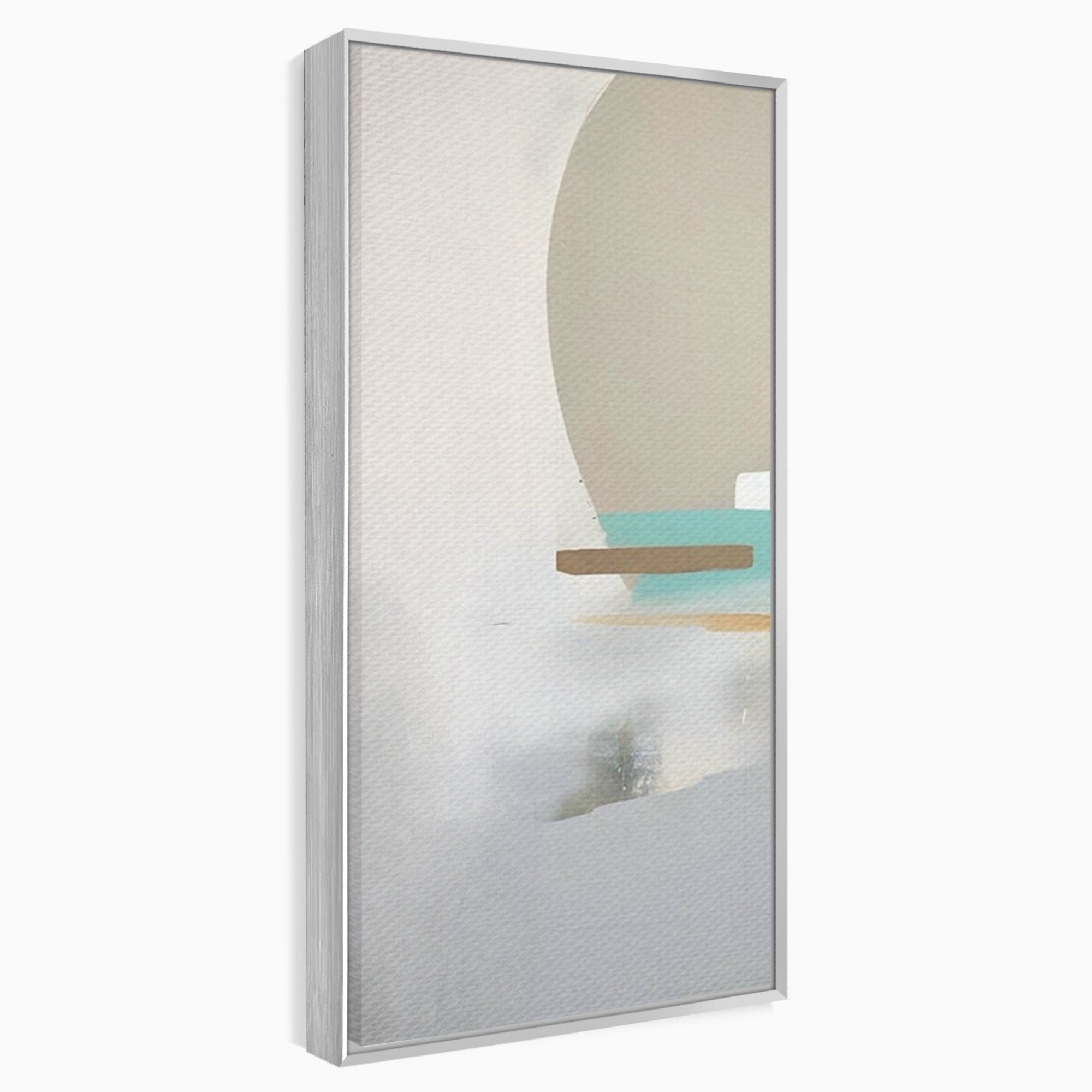 Set 2 Tablouri Canvas Premium LuxCanva® A2-1635, Abstract Circular, Room, Forme, Decorativ, Dormitor, Culori Vibrante