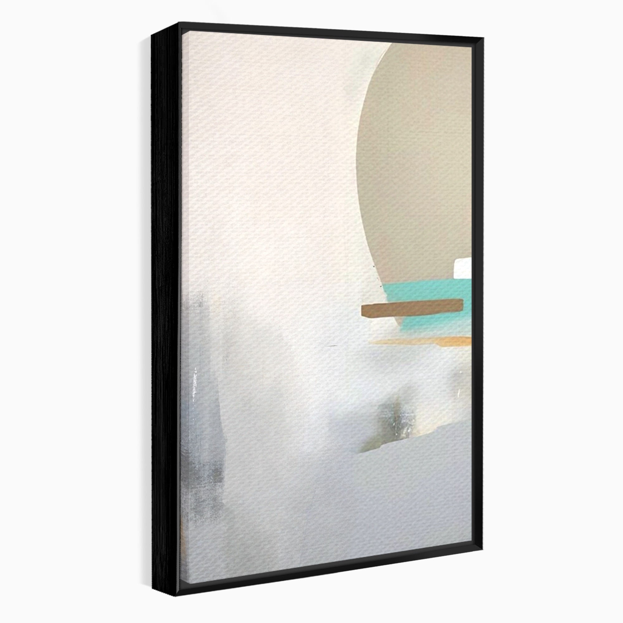 Set 2 Tablouri Canvas Premium LuxCanva® A2-1635, Abstract Circular, Room, Forme, Decorativ, Dormitor, Culori Vibrante