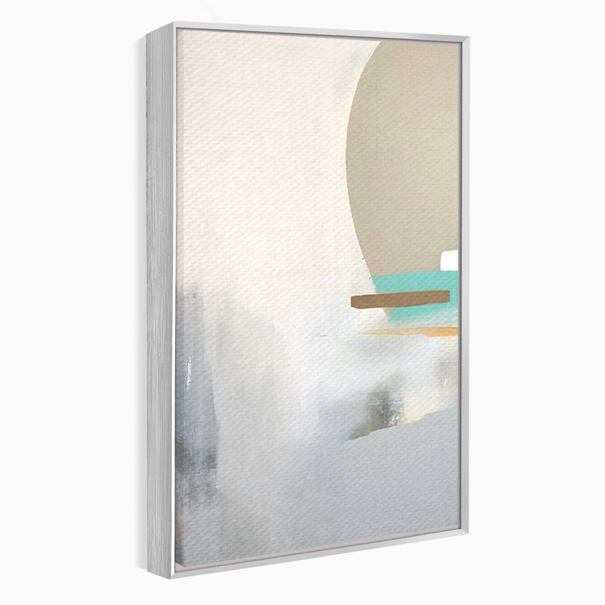Set 2 Tablouri Canvas Premium LuxCanva® A2-1635, Abstract Circular, Room, Forme, Decorativ, Dormitor, Culori Vibrante