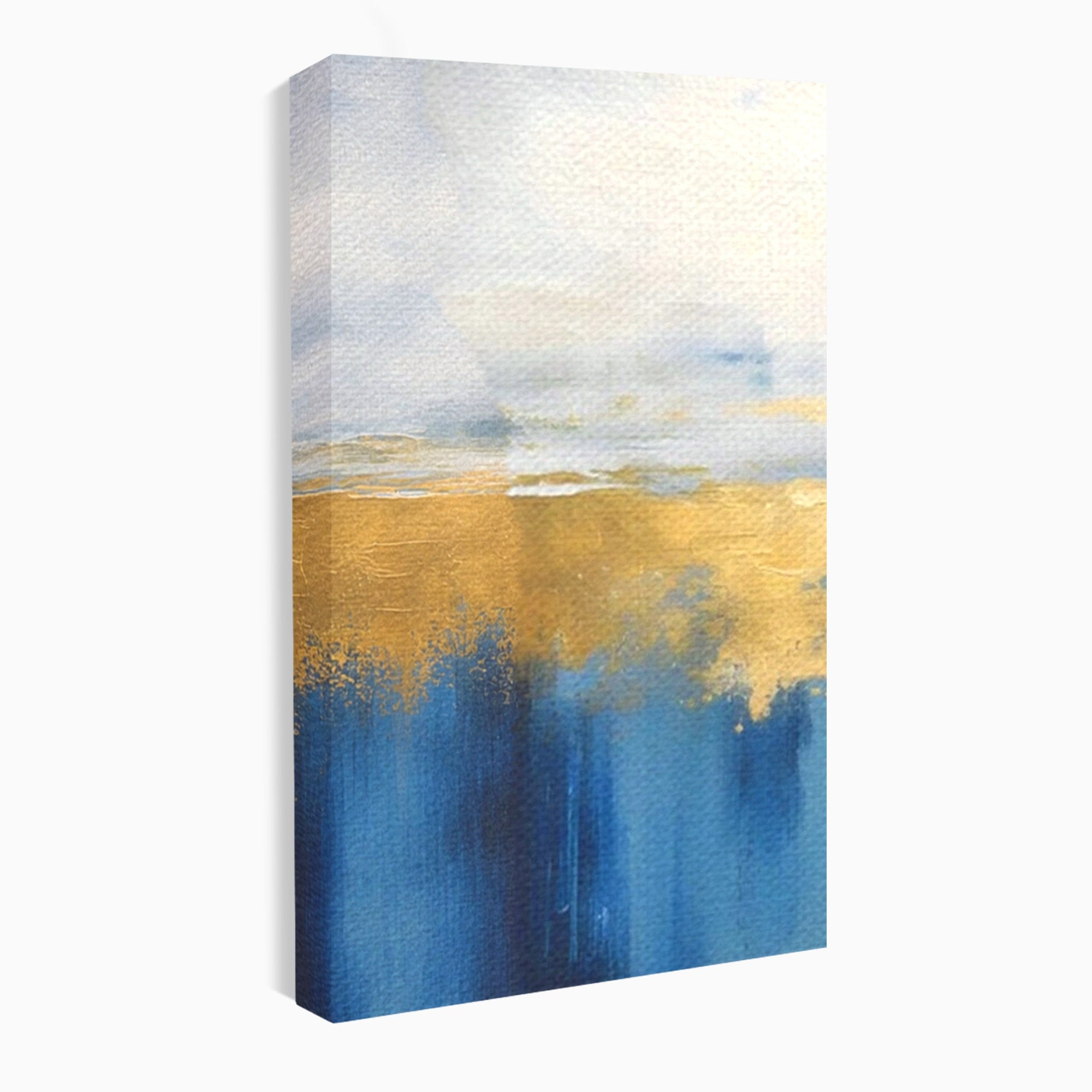 Set 2 Tablouri Canvas Premium LuxCanva® A2-1637, Adancul Marii, Room, Abstract, Plaja, Dormitor, Culori Vibrante