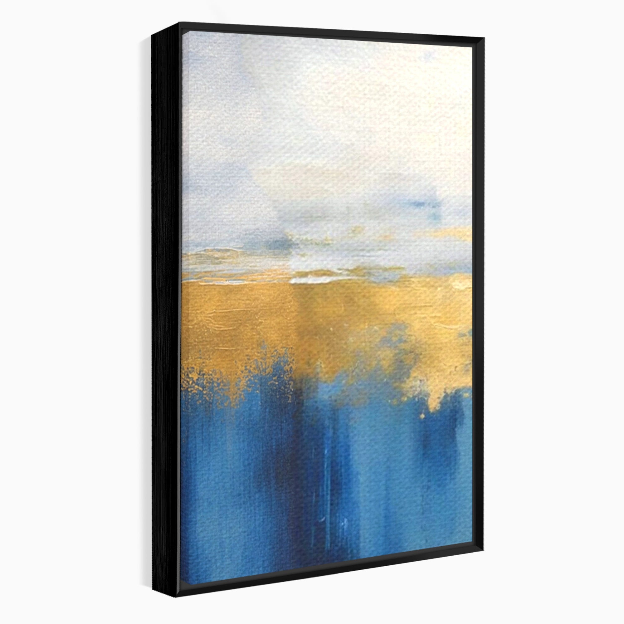 Set 2 Tablouri Canvas Premium LuxCanva® A2-1637, Adancul Marii, Room, Abstract, Plaja, Dormitor, Culori Vibrante