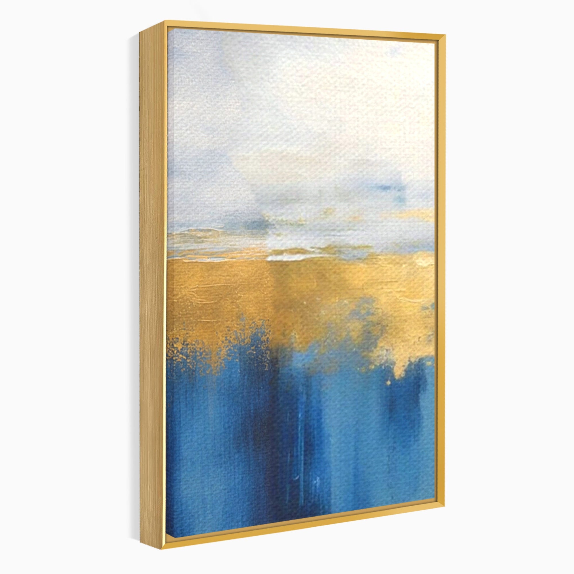 Set 2 Tablouri Canvas Premium LuxCanva® A2-1637, Adancul Marii, Room, Abstract, Plaja, Dormitor, Culori Vibrante