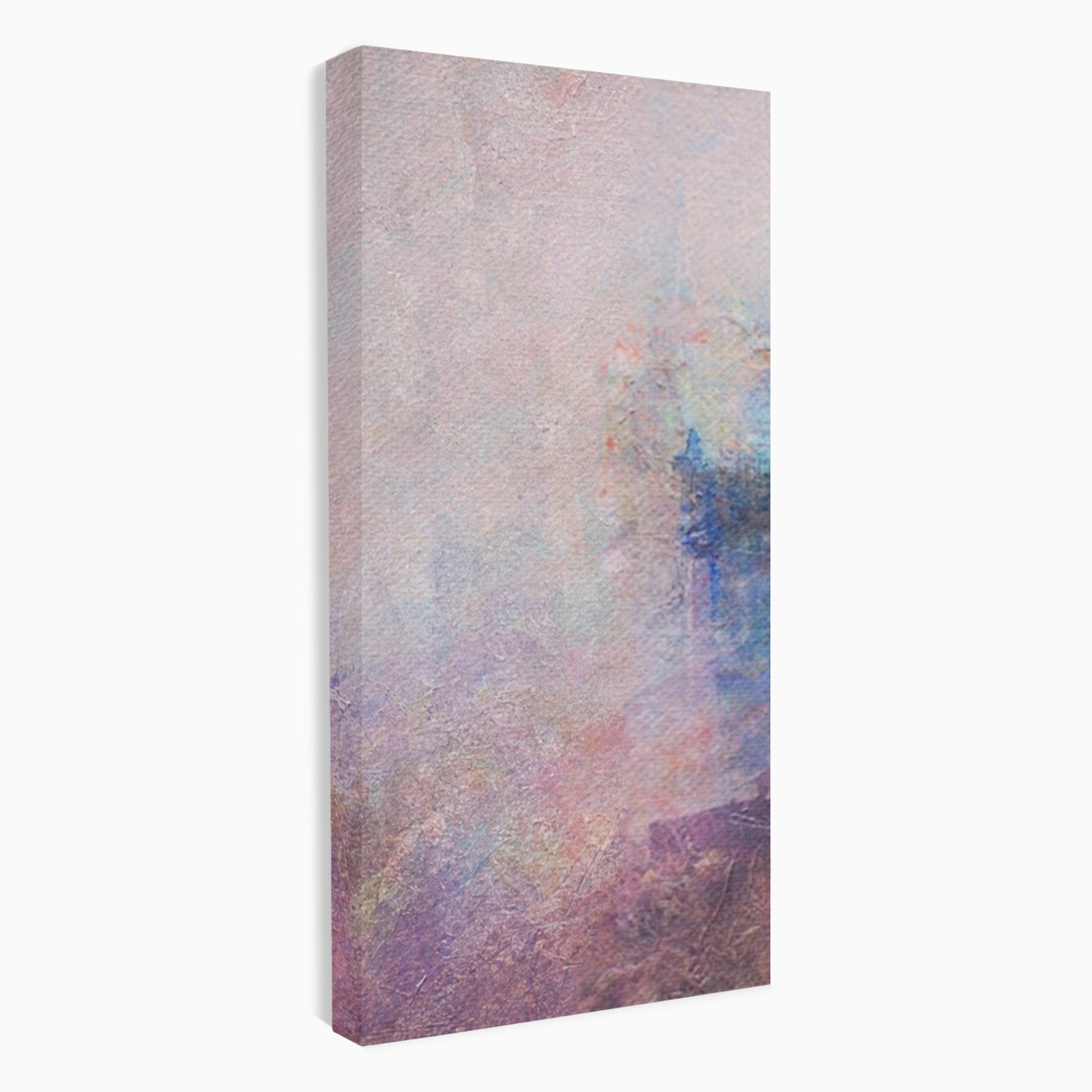 Set 3 Tablouri Canvas Premium LuxCanva® A3-1088, Colorful Purple, Abstract, Mov, Violet, Lavander, Multicolor, Culori Vibrante