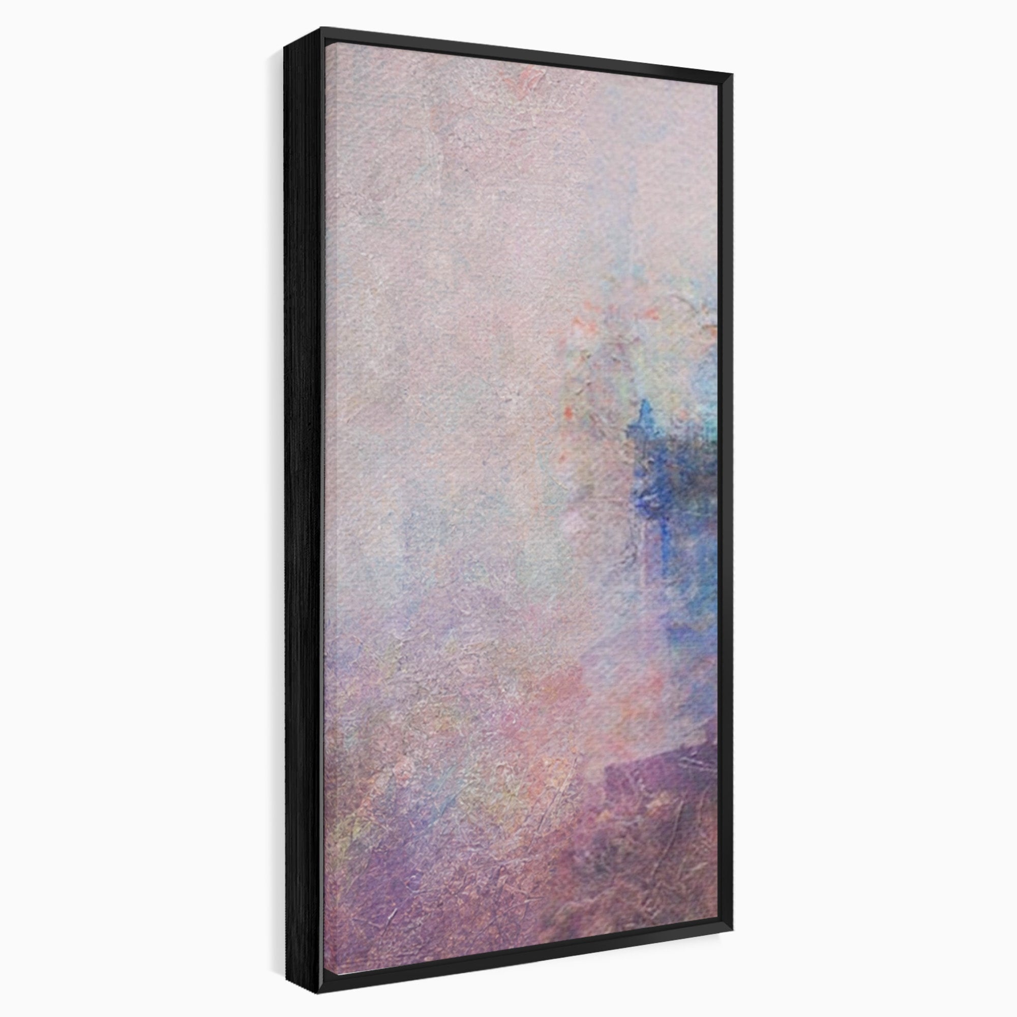 Set 3 Tablouri Canvas Premium LuxCanva® A3-1088, Colorful Purple, Abstract, Mov, Violet, Lavander, Multicolor, Culori Vibrante