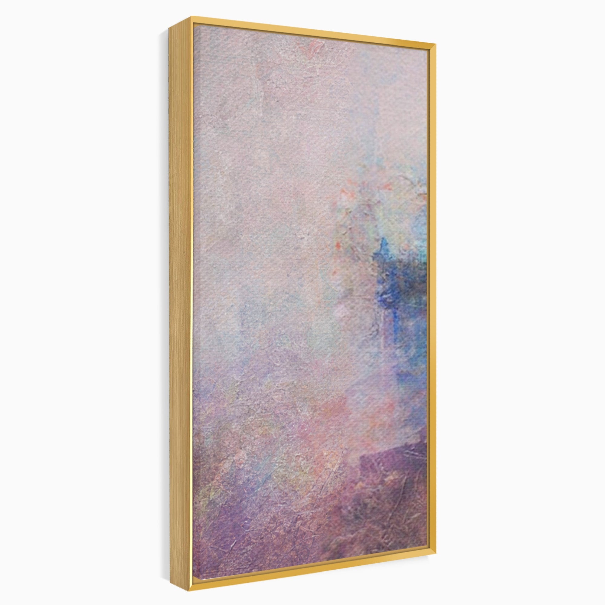 Set 3 Tablouri Canvas Premium LuxCanva® A3-1088, Colorful Purple, Abstract, Mov, Violet, Lavander, Multicolor, Culori Vibrante