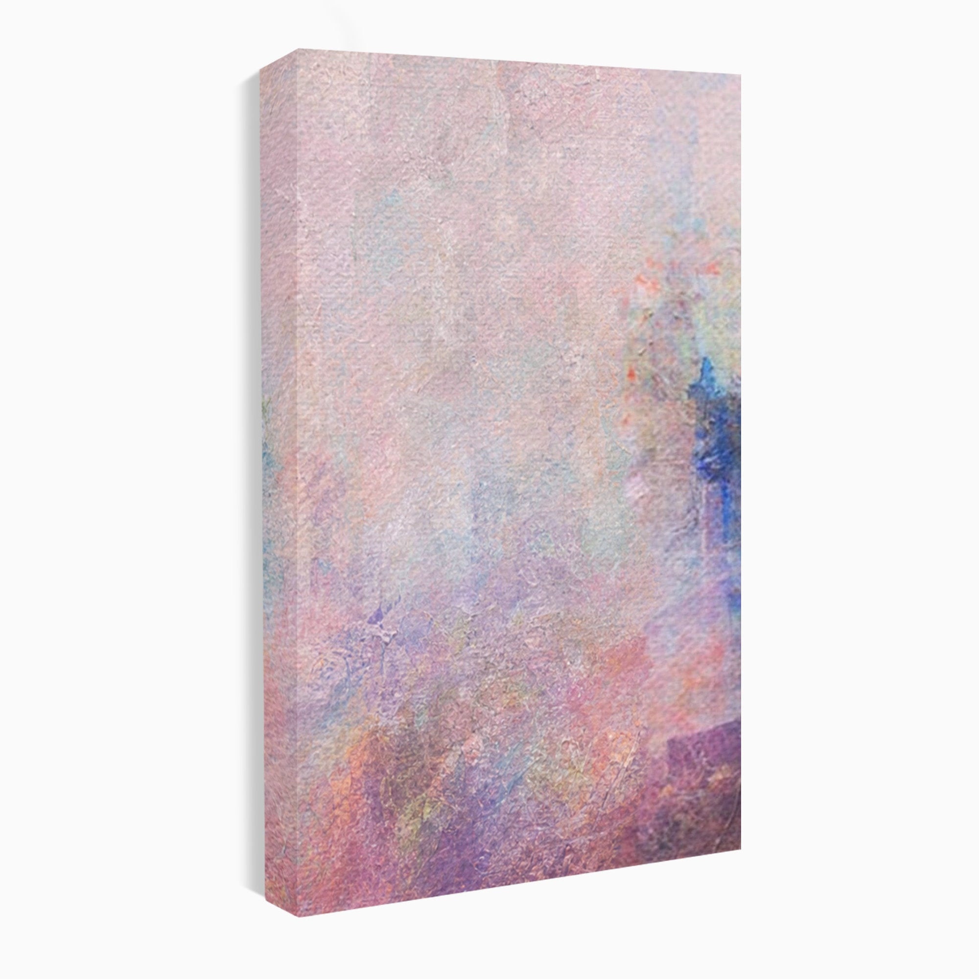 Set 3 Tablouri Canvas Premium LuxCanva® A3-1088, Colorful Purple, Abstract, Mov, Violet, Lavander, Multicolor, Culori Vibrante