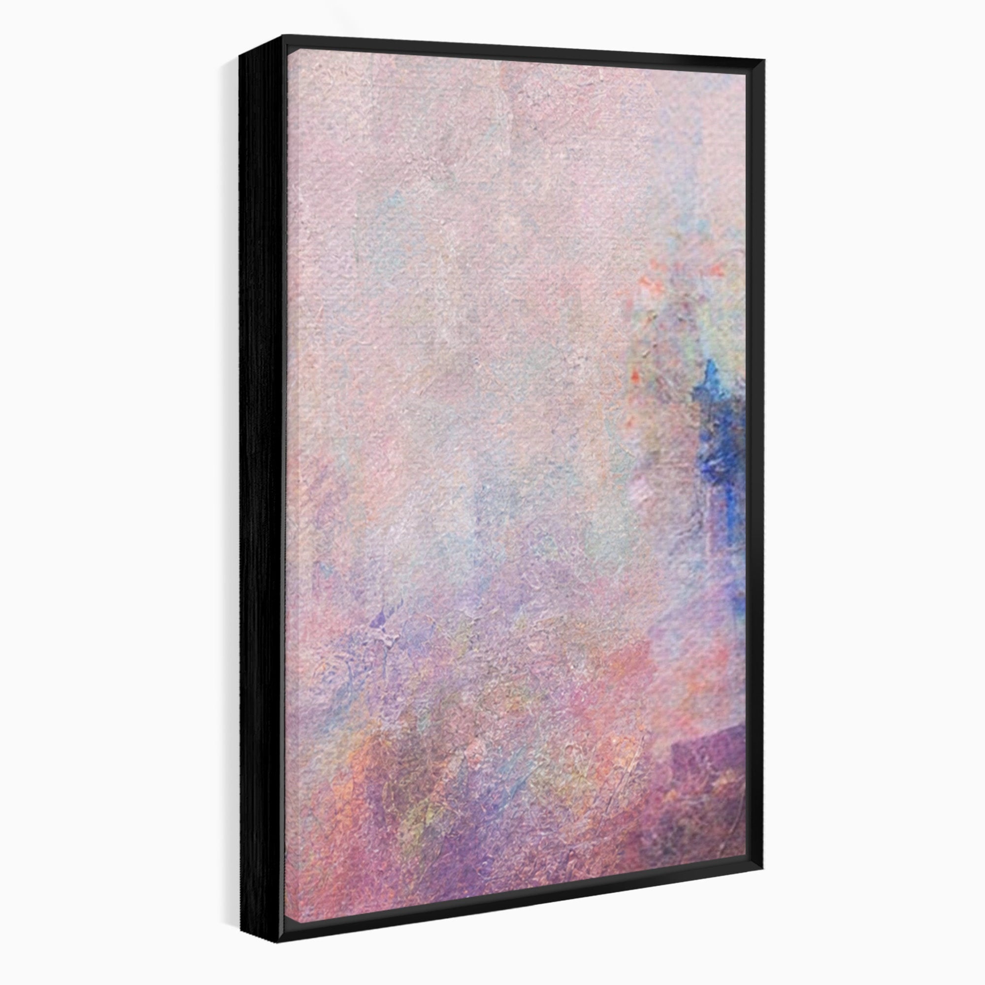 Set 3 Tablouri Canvas Premium LuxCanva® A3-1088, Colorful Purple, Abstract, Mov, Violet, Lavander, Multicolor, Culori Vibrante
