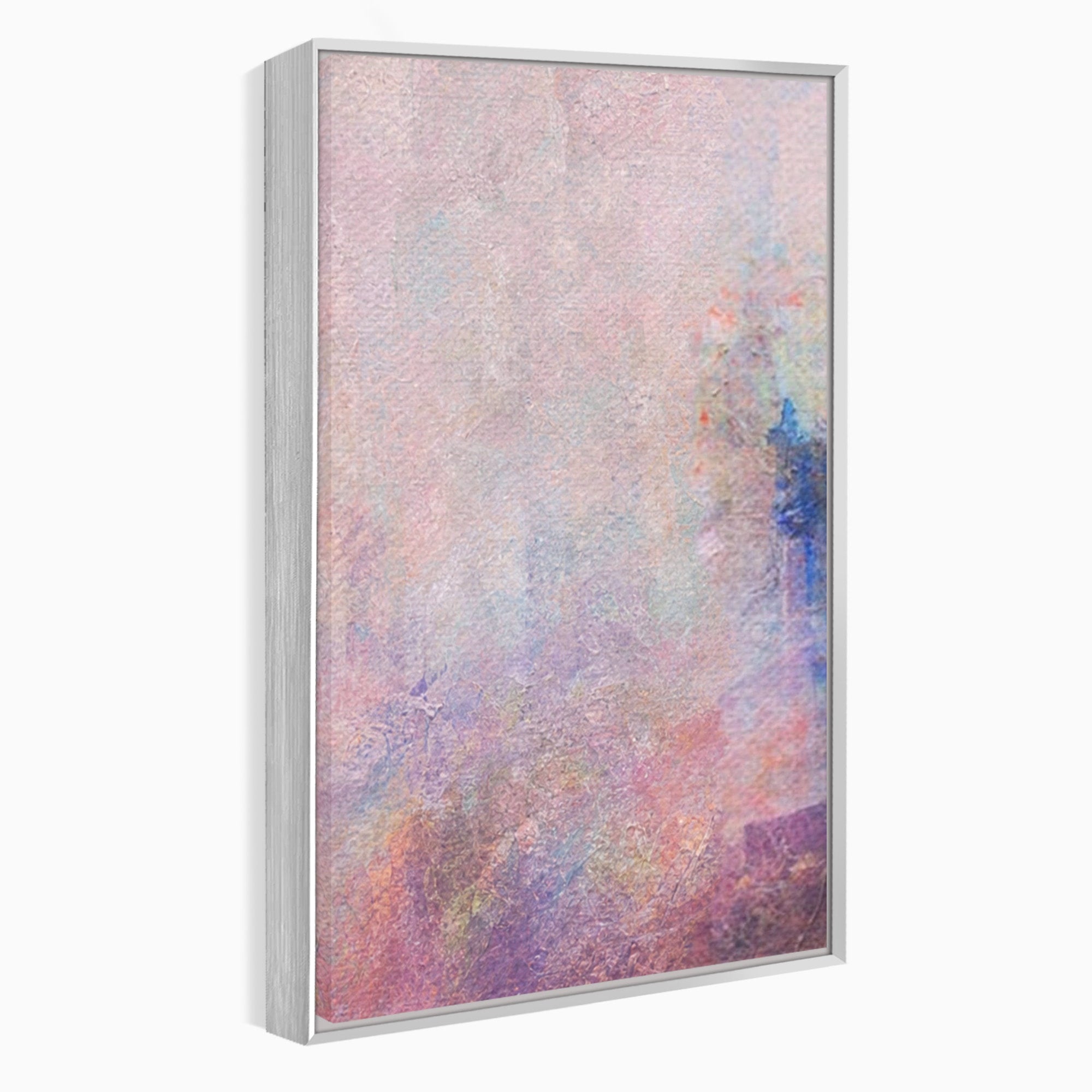 Set 3 Tablouri Canvas Premium LuxCanva® A3-1088, Colorful Purple, Abstract, Mov, Violet, Lavander, Multicolor, Culori Vibrante
