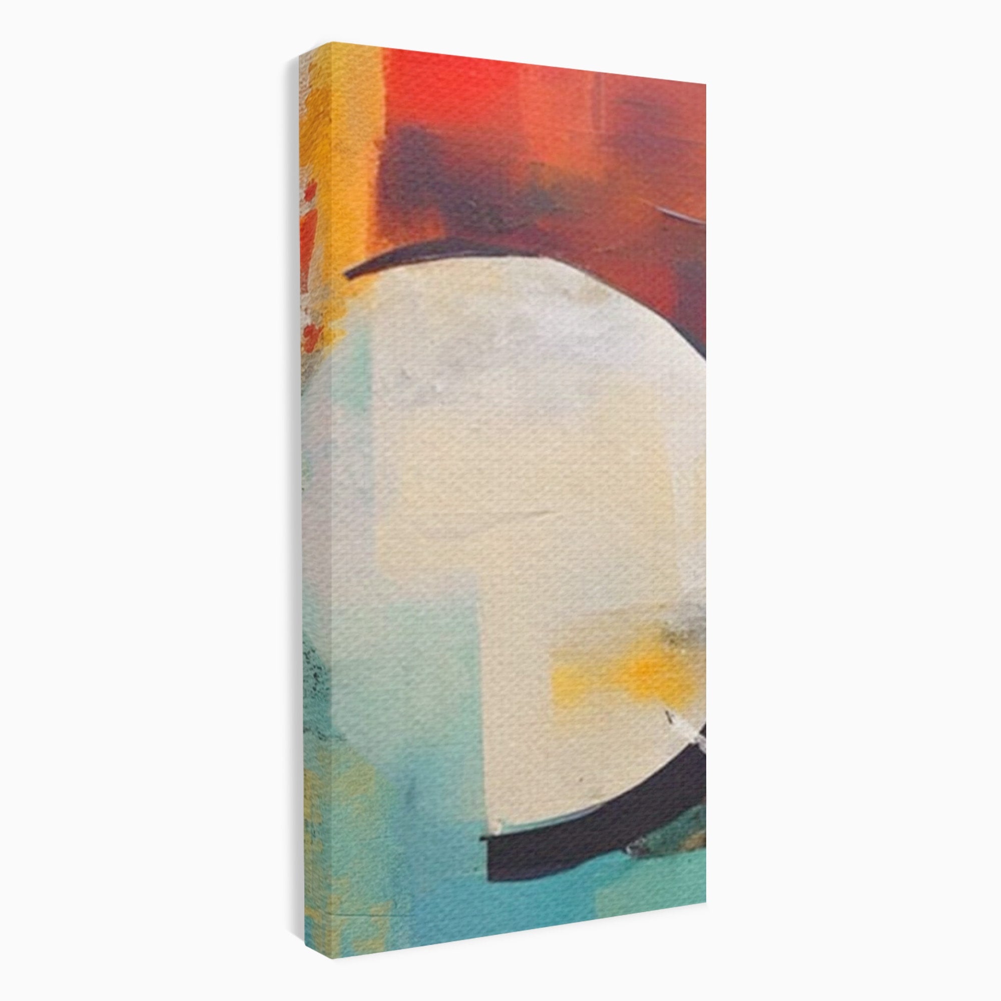 Set 3 Tablouri Canvas Premium LuxCanva® A3-1583, Melodia Infinitului, Dormitor, Abstract, Decorativ, Armonie, Living, Culori Vibrante