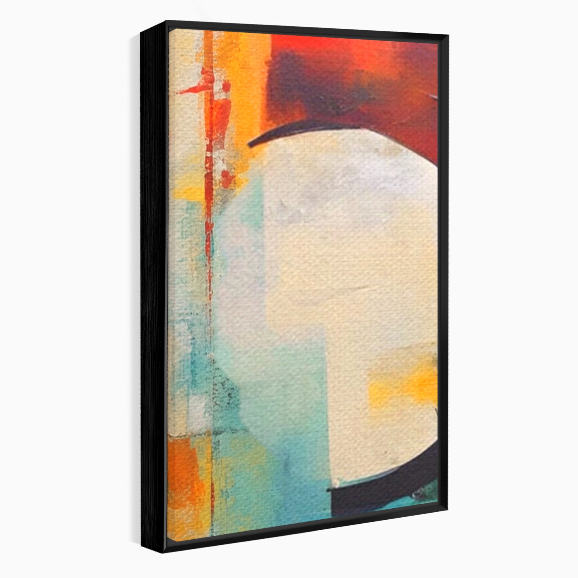 Set 3 Tablouri Canvas Premium LuxCanva® A3-1583, Melodia Infinitului, Dormitor, Abstract, Decorativ, Armonie, Living, Culori Vibrante