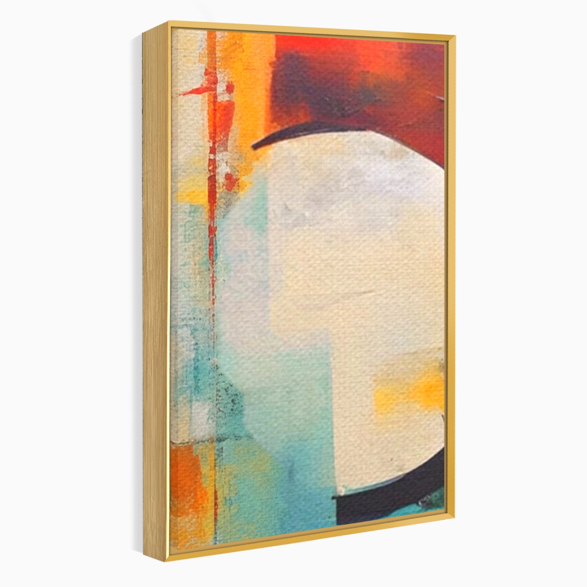 Set 3 Tablouri Canvas Premium LuxCanva® A3-1583, Melodia Infinitului, Dormitor, Abstract, Decorativ, Armonie, Living, Culori Vibrante