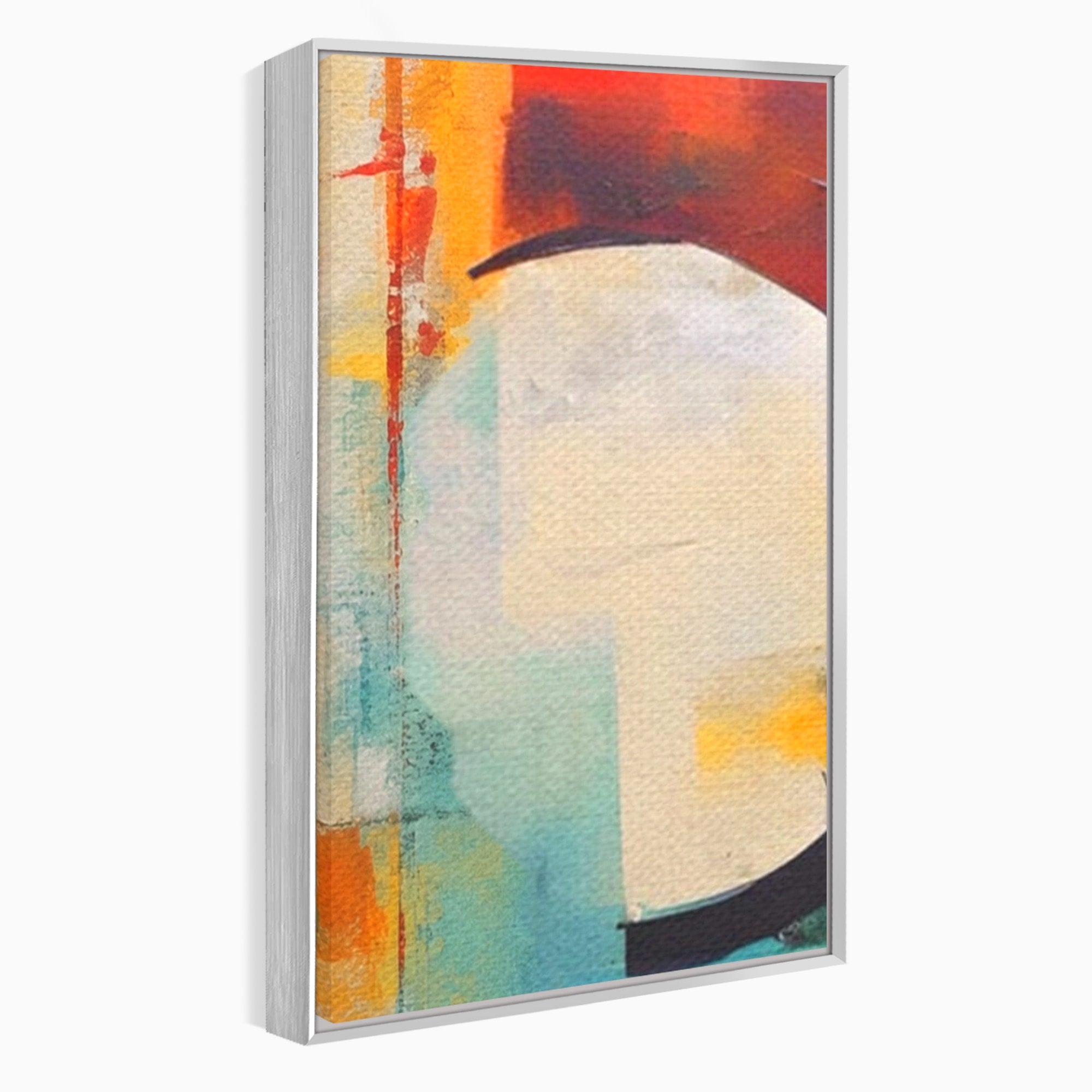 Set 3 Tablouri Canvas Premium LuxCanva® A3-1583, Melodia Infinitului, Dormitor, Abstract, Decorativ, Armonie, Living, Culori Vibrante