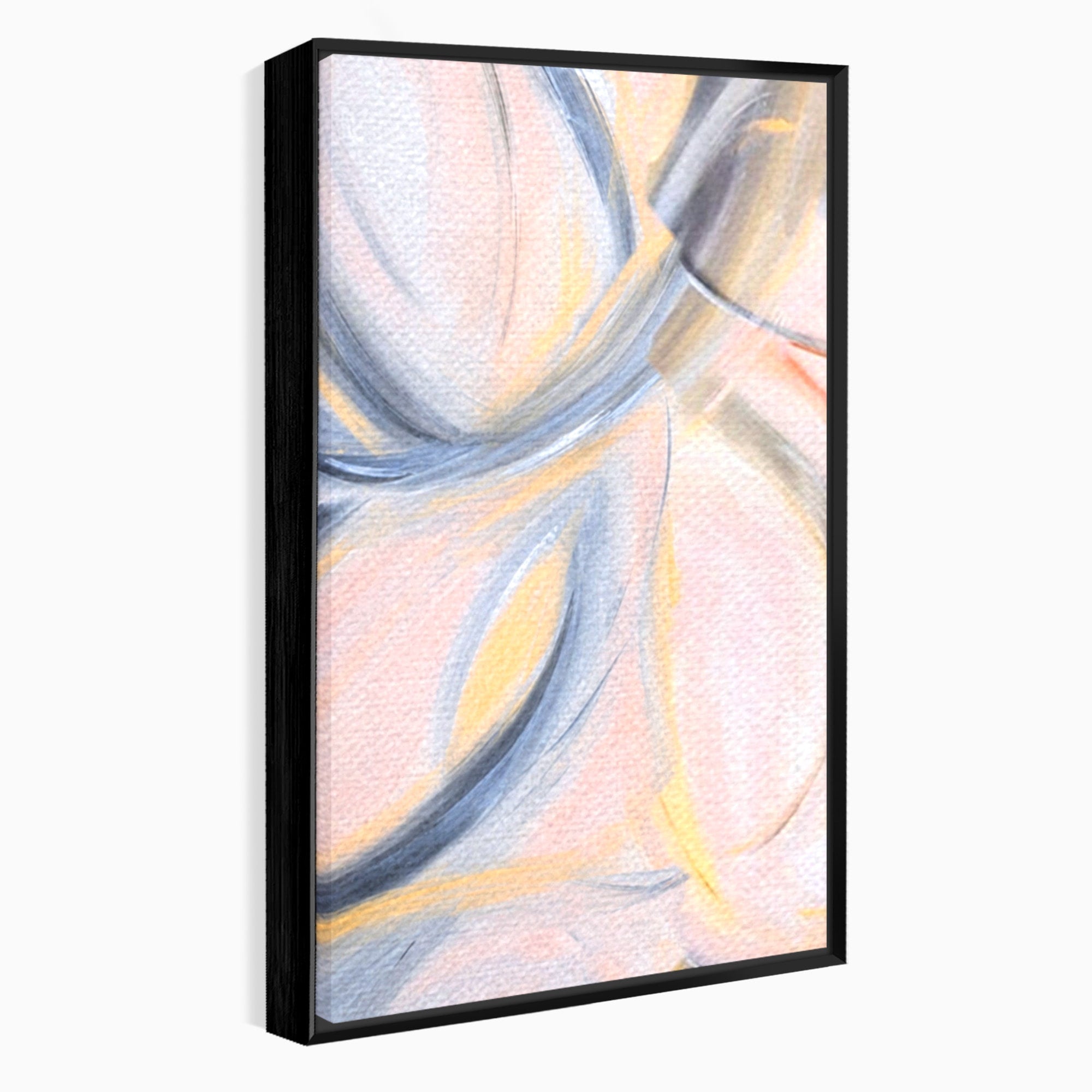Set 3 Tablouri Canvas Premium LuxCanva® A3-1590, Exprimare Libera, Dormitor, Cercuri De Culoare, Decorativ, Abstract, Living, Culori Vibrante
