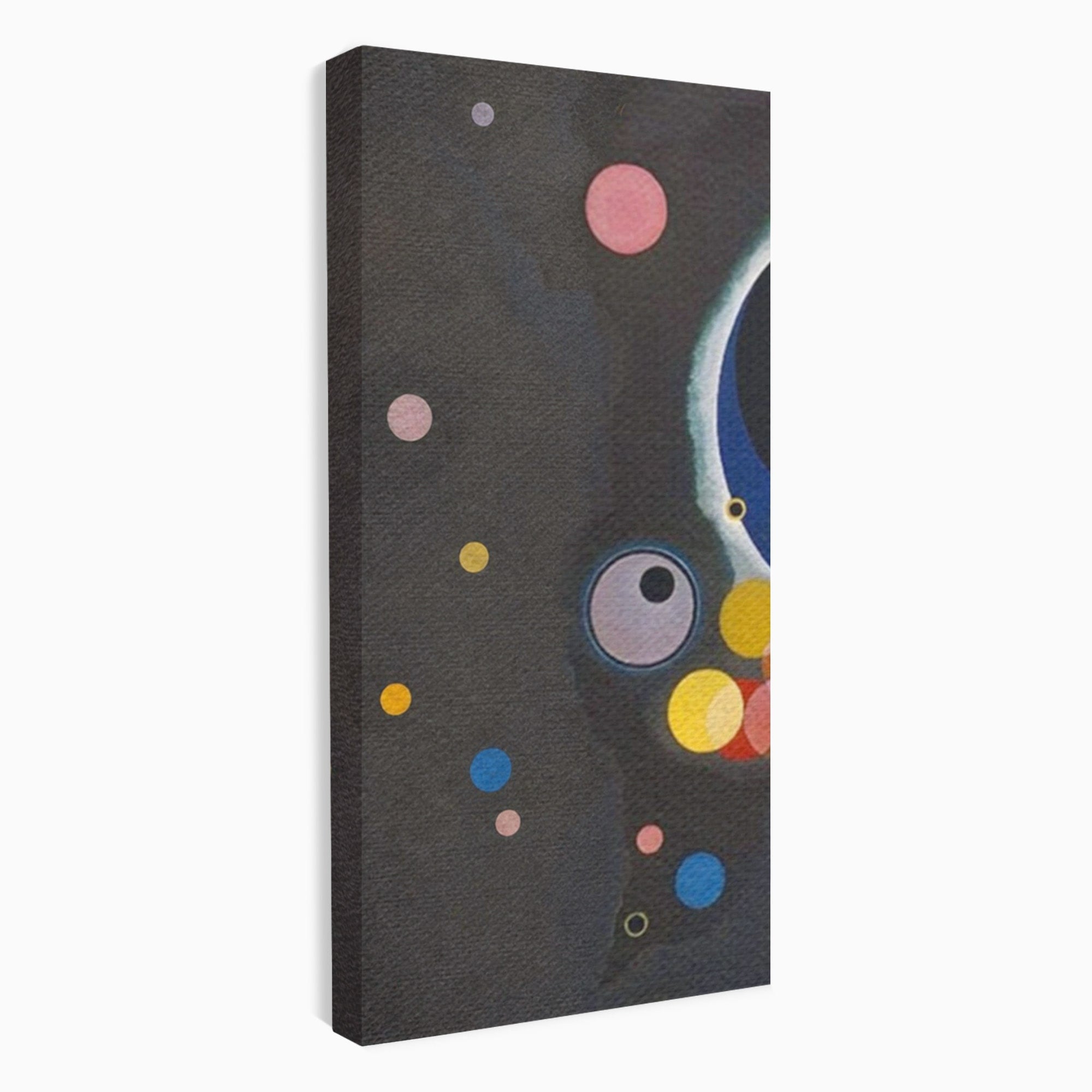 Set 3 Tablouri Canvas Premium LuxCanva® A3-1591, Inima Cosmosului, Camera Copil, Univers, Abstract, Decorativ, Living, Culori Vibrante