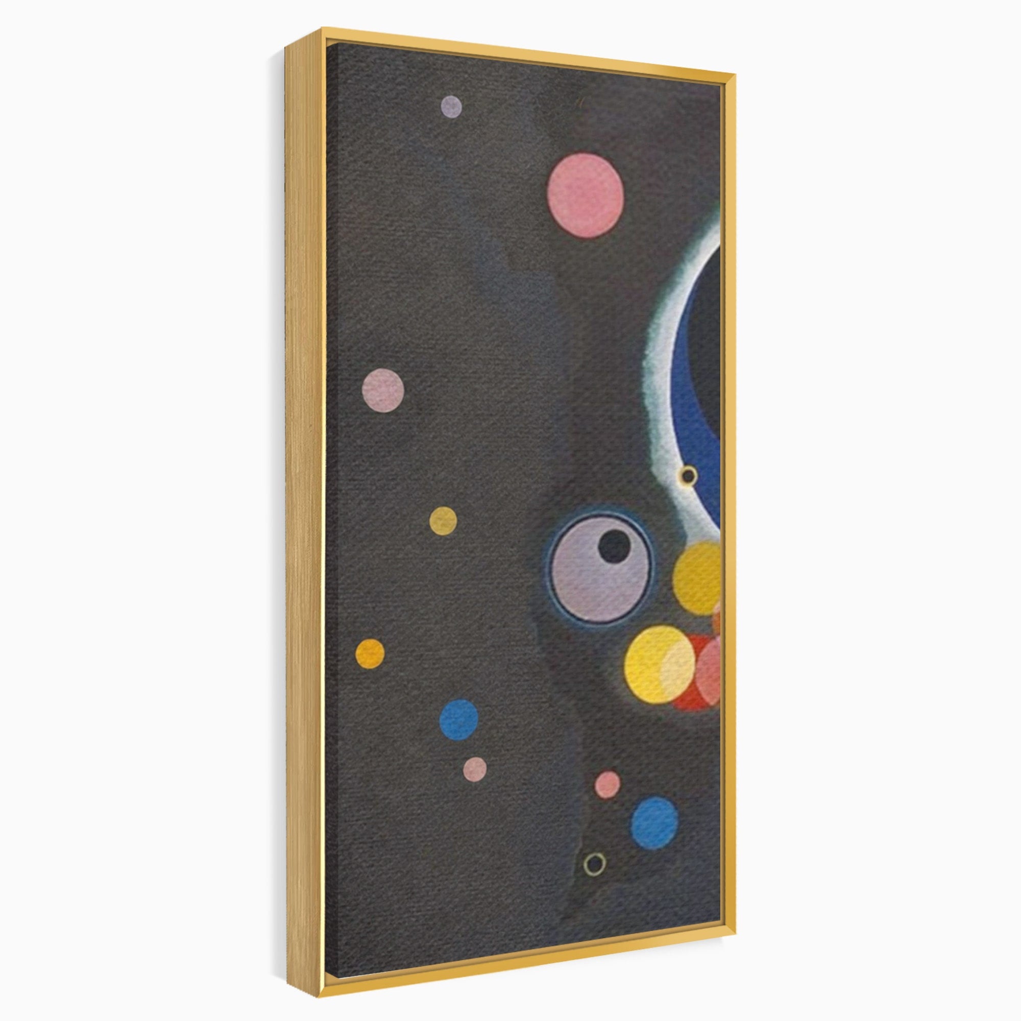Set 3 Tablouri Canvas Premium LuxCanva® A3-1591, Inima Cosmosului, Camera Copil, Univers, Abstract, Decorativ, Living, Culori Vibrante
