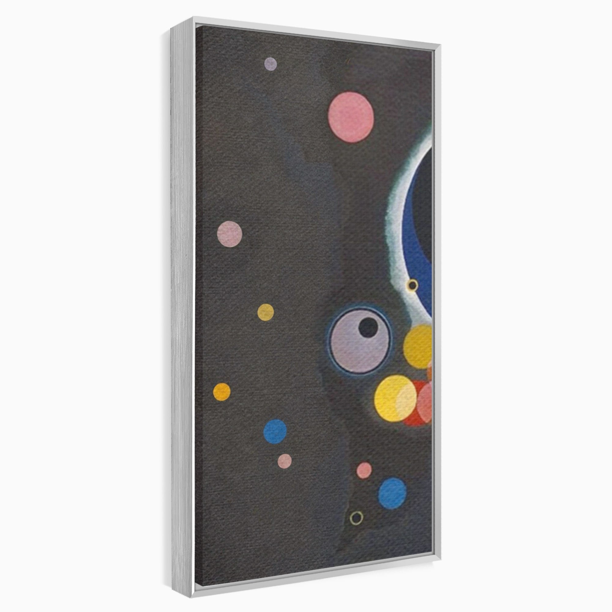 Set 3 Tablouri Canvas Premium LuxCanva® A3-1591, Inima Cosmosului, Camera Copil, Univers, Abstract, Decorativ, Living, Culori Vibrante
