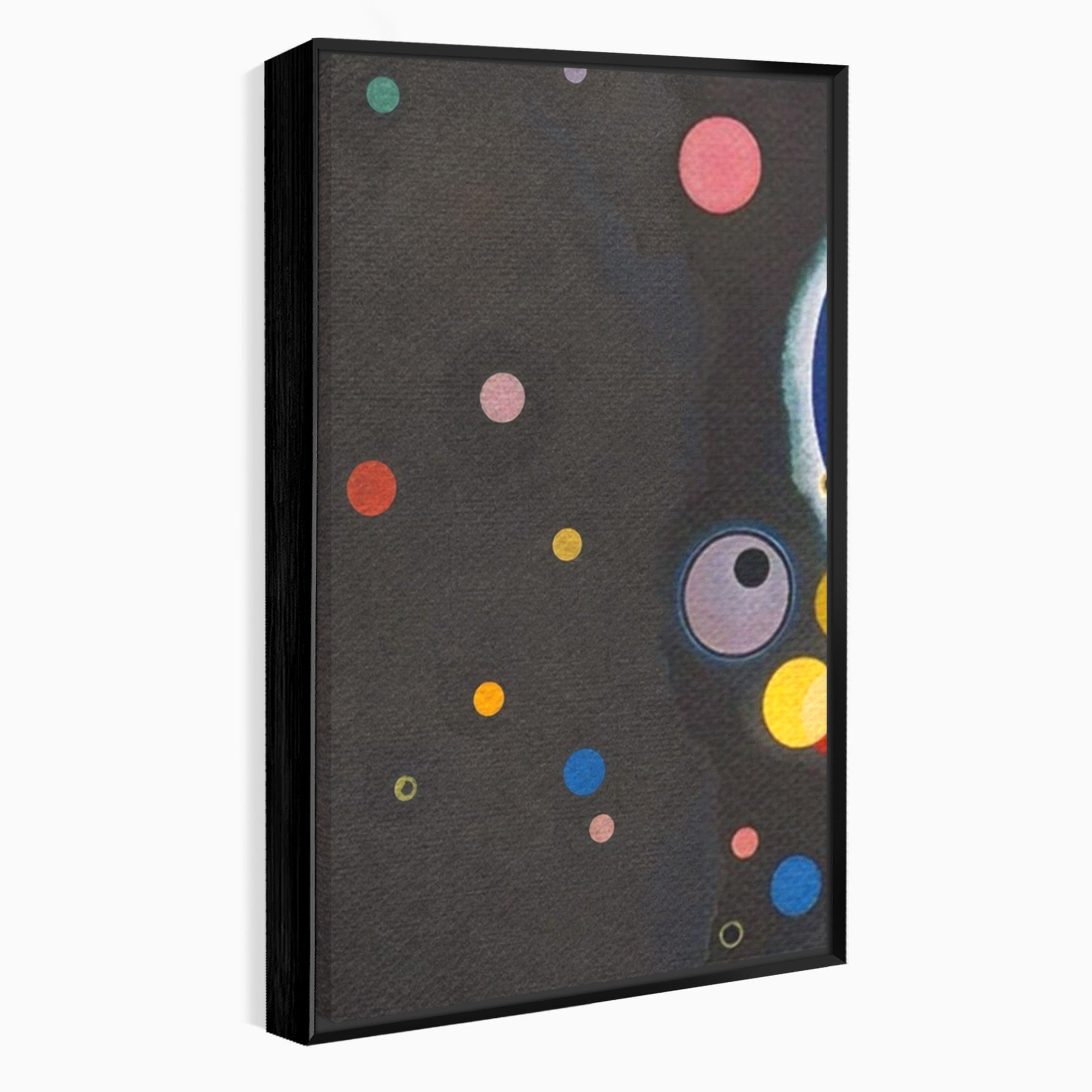Set 3 Tablouri Canvas Premium LuxCanva® A3-1591, Inima Cosmosului, Camera Copil, Univers, Abstract, Decorativ, Living, Culori Vibrante