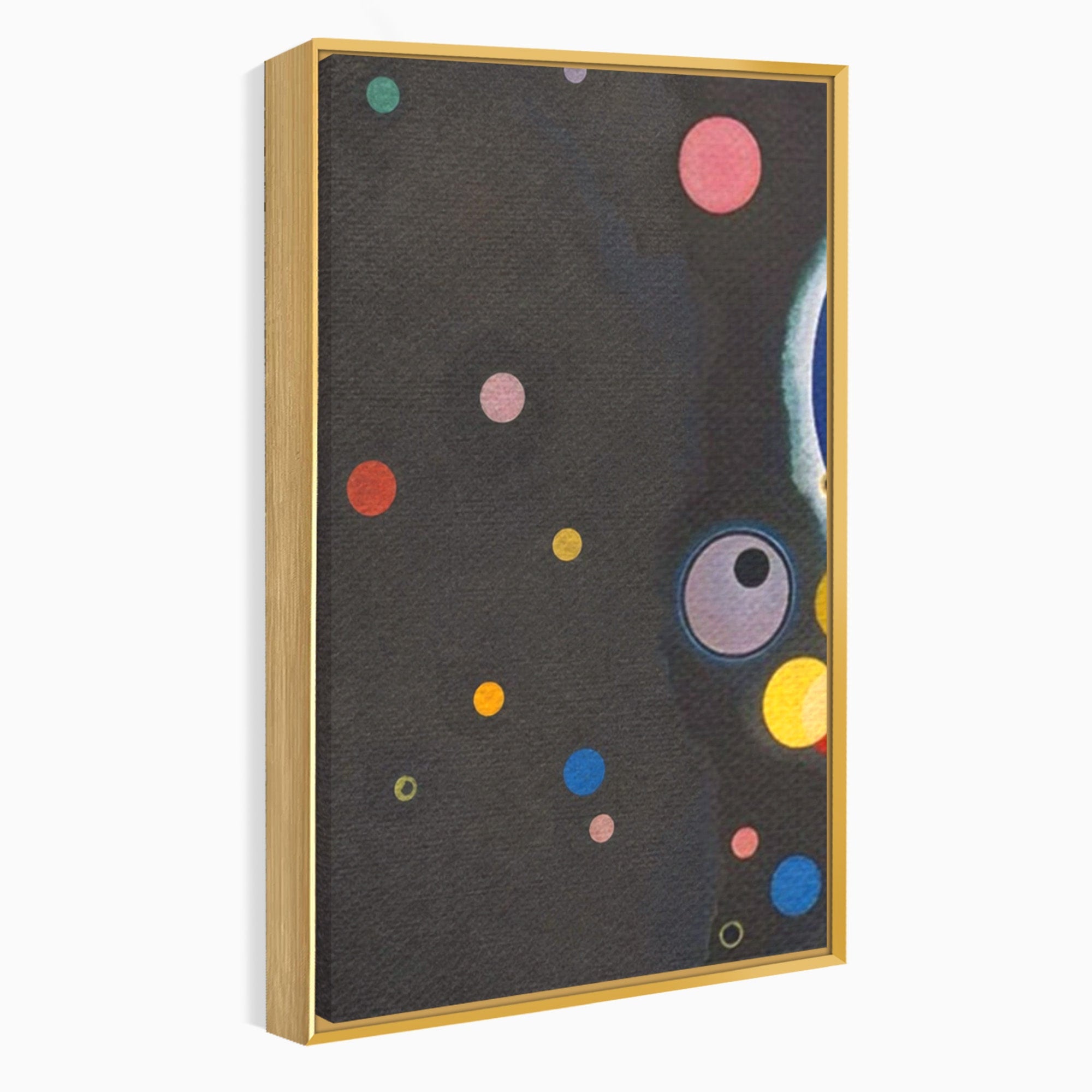 Set 3 Tablouri Canvas Premium LuxCanva® A3-1591, Inima Cosmosului, Camera Copil, Univers, Abstract, Decorativ, Living, Culori Vibrante