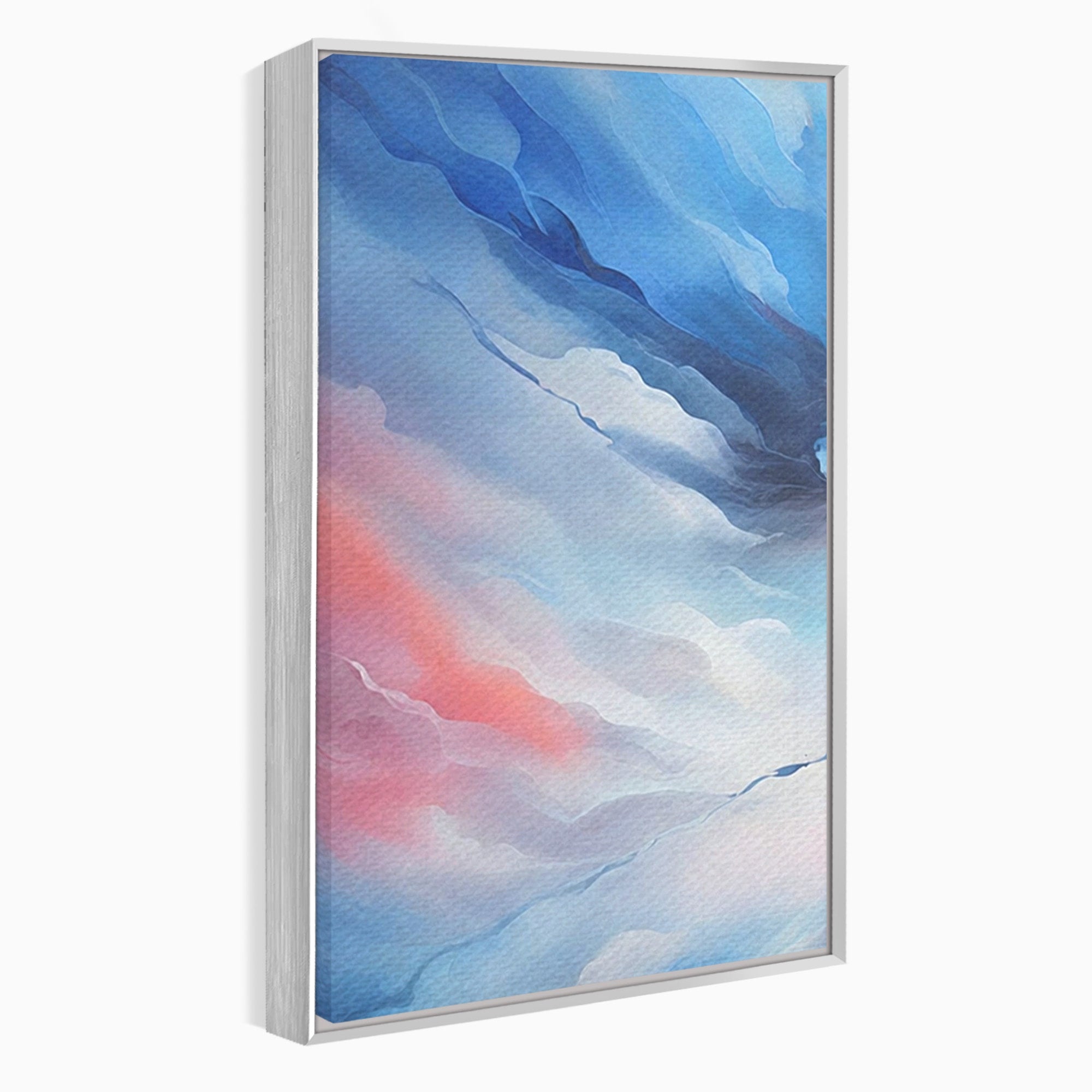 Set 3 Tablouri Canvas Premium LuxCanva® A3-1644, Pink Contrast, Dormitor, Decorativ, Landscape, Cromatic, Living, Culori Vibrante