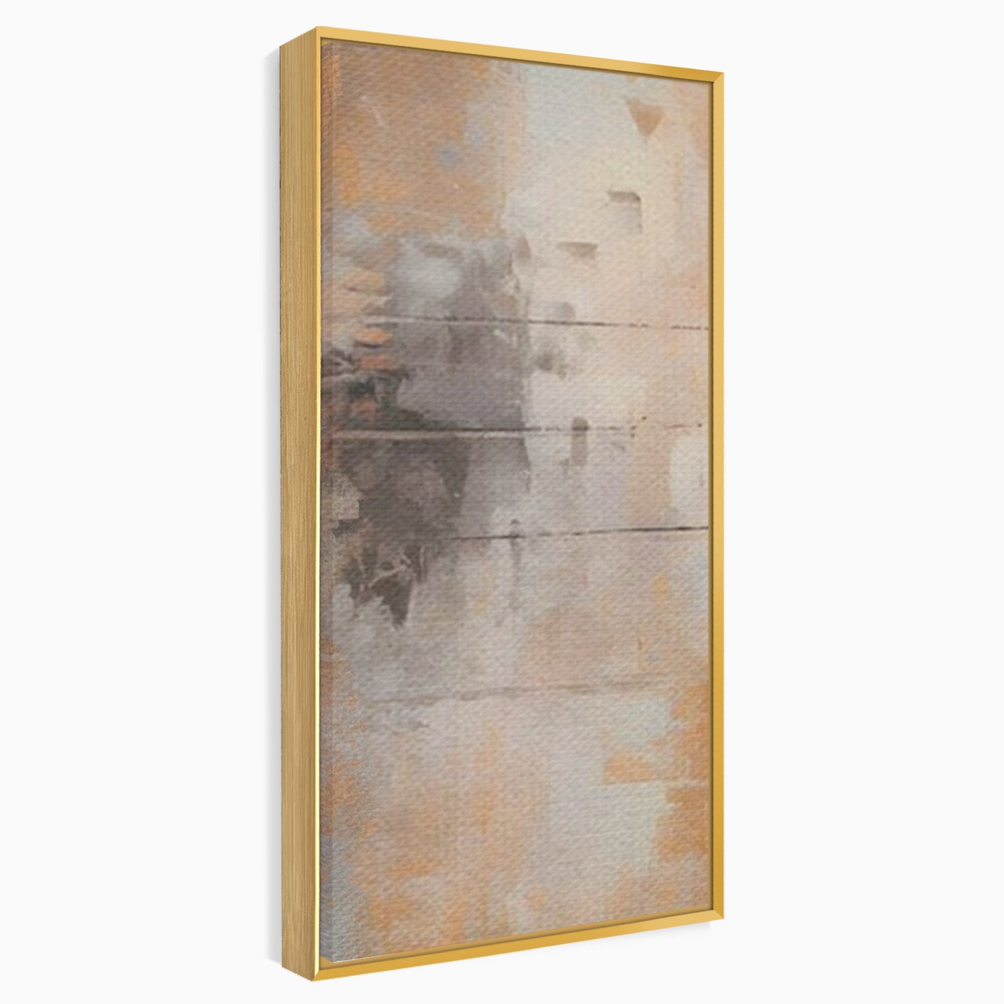Set 3 Tablouri Canvas Premium LuxCanva® A3-1651, Linie Neagra, Room, Decorativ, Cromatic, Abstract, Living, Culori Vibrante