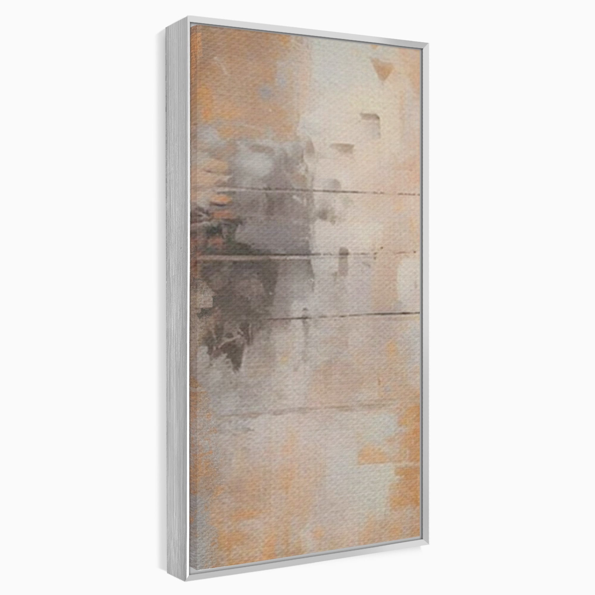Set 3 Tablouri Canvas Premium LuxCanva® A3-1651, Linie Neagra, Room, Decorativ, Cromatic, Abstract, Living, Culori Vibrante